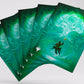 Gamegenic Magic The Gathering Secrets of Strixhaven Premium Art Sleeves - Forest (66 x 92 mm) (105 Sleeves Per Pack)
