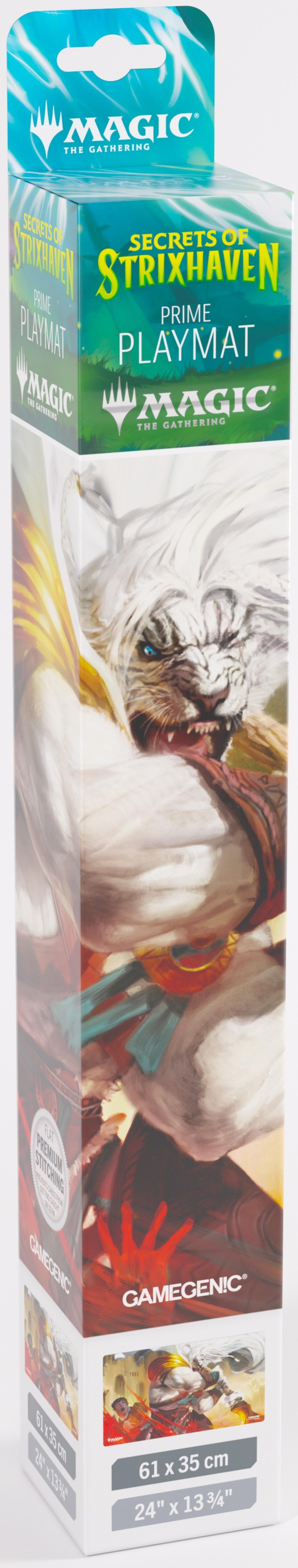 Gamegenic Magic The Gathering Secrets of Strixhaven Prime Playmat - Ajani's Response