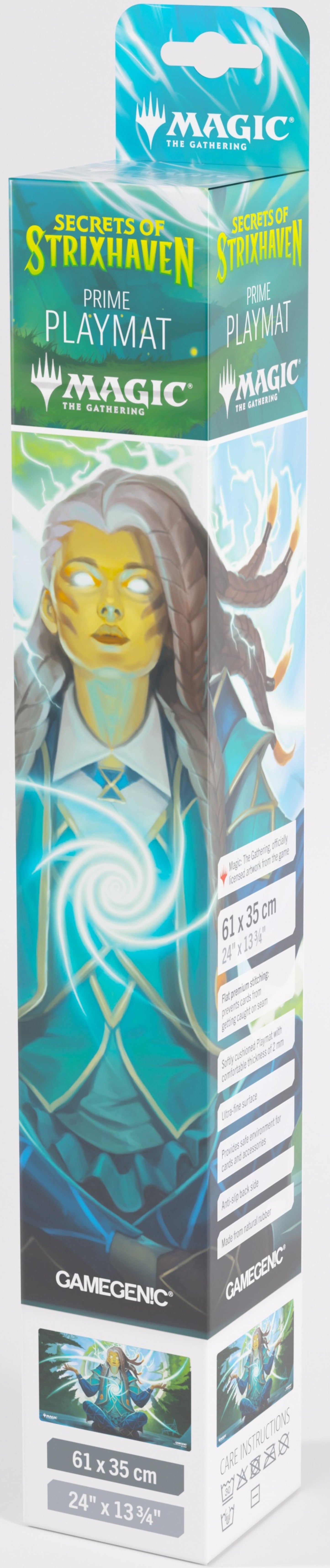 Gamegenic Magic The Gathering Secrets of Strixhaven Prime Playmat - Tam, Observant Sequencer