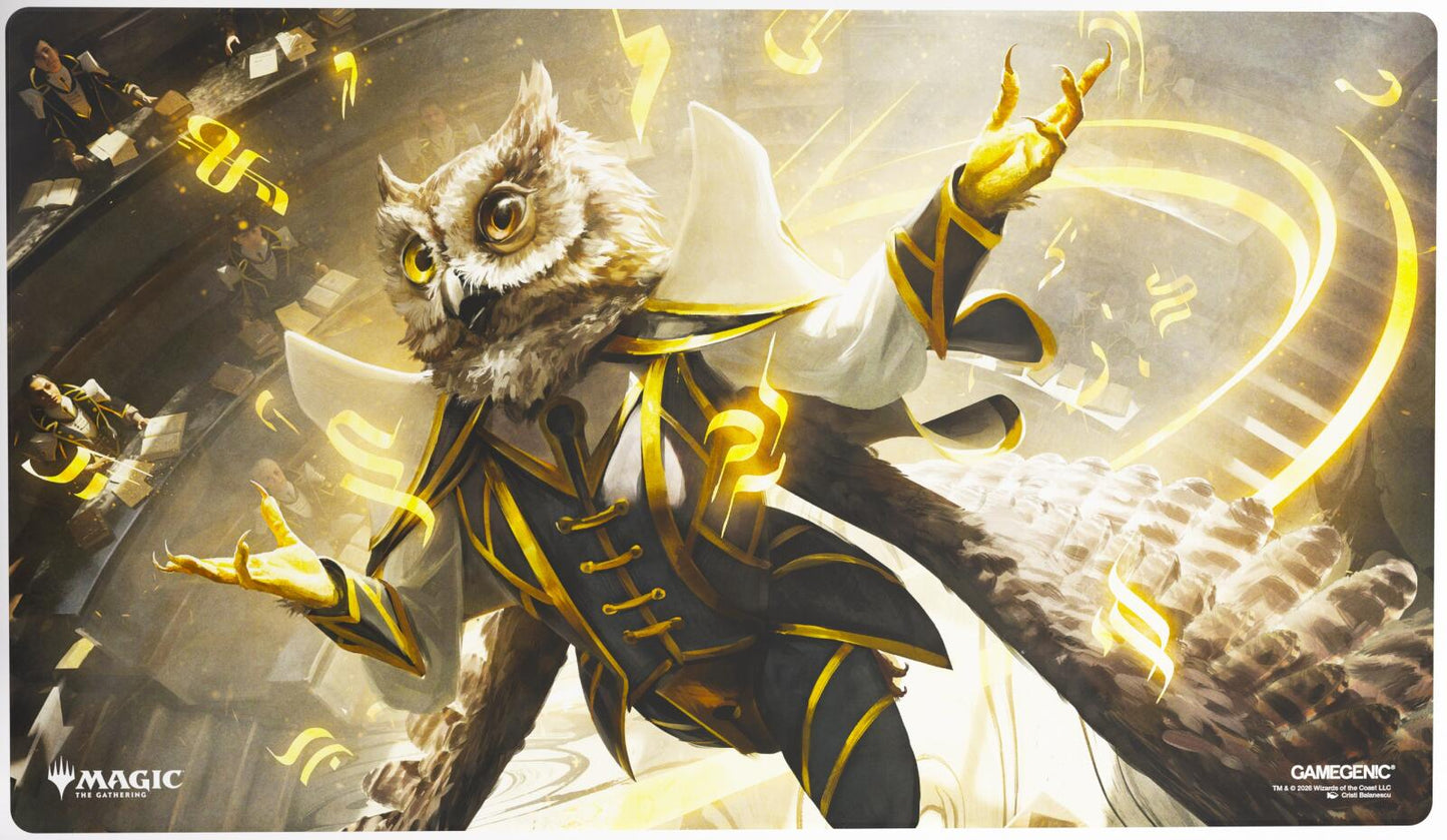 Gamegenic Magic The Gathering Secrets of Strixhaven Prime Playmat - Stirring Hopesinger