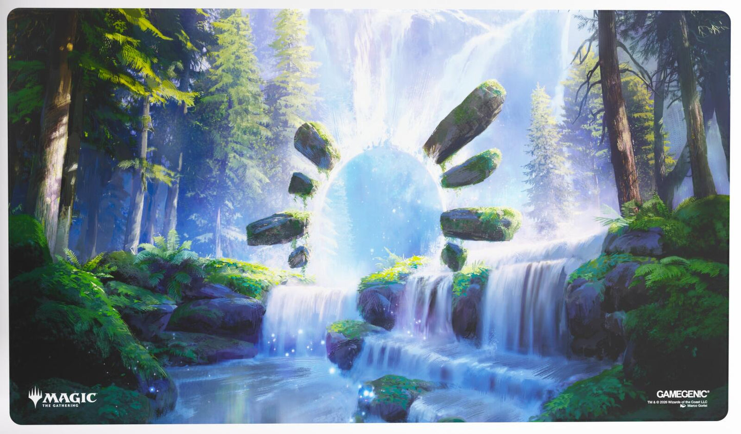 Gamegenic Magic The Gathering Secrets of Strixhaven Prime Playmat - Dreamroot Cascade