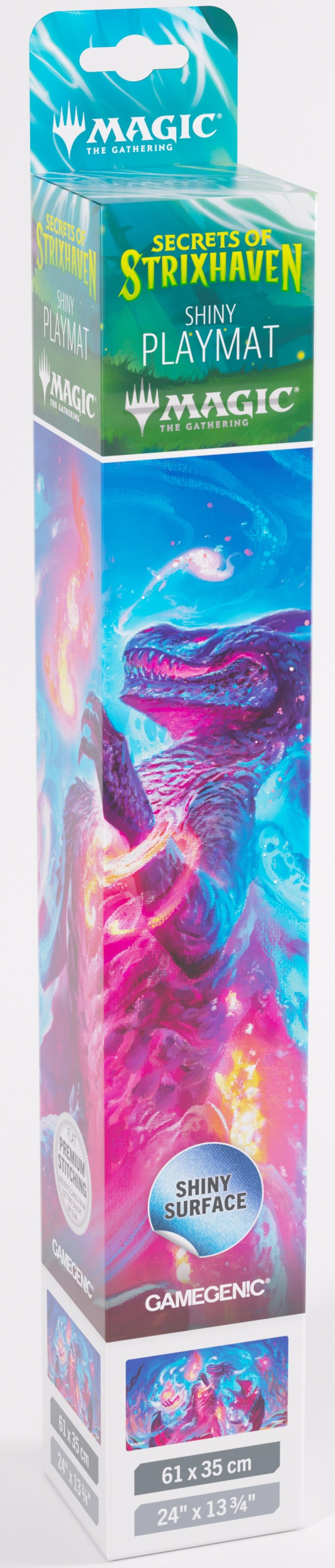 Gamegenic Magic The Gathering Secrets of Strixhaven Shiny Playmat - Prismari, the Inspiration