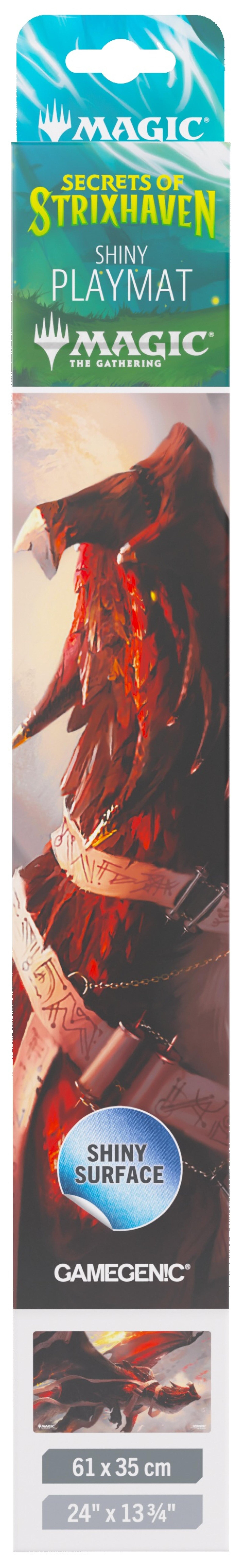 Gamegenic Magic The Gathering Secrets of Strixhaven Shiny Playmat - Lorehold, the Historian