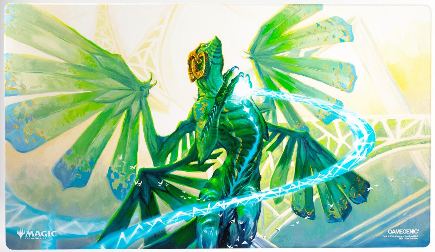 Gamegenic Magic The Gathering Secrets of Strixhaven Shiny Playmat - Quandrix, the Proof