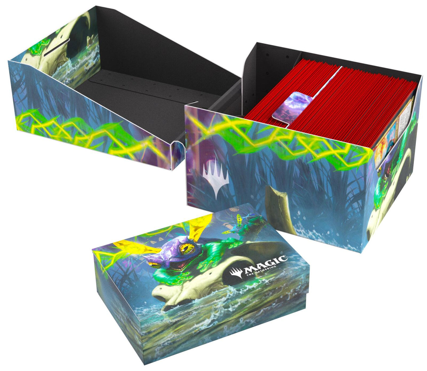 Gamegenic Magic The Gathering Secrets of Strixhaven Soft Crate 100+ XL Sideloading - Bogwater Lumaret/Dina, Essence Brewer