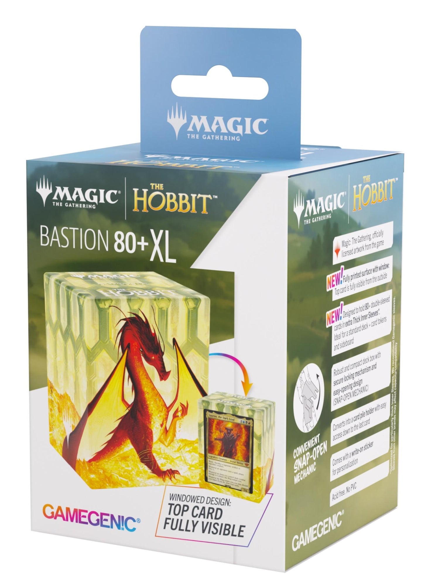Gamegenic Magic The Gathering The Hobbit Bastion 80+ XL - Smaug the Golden