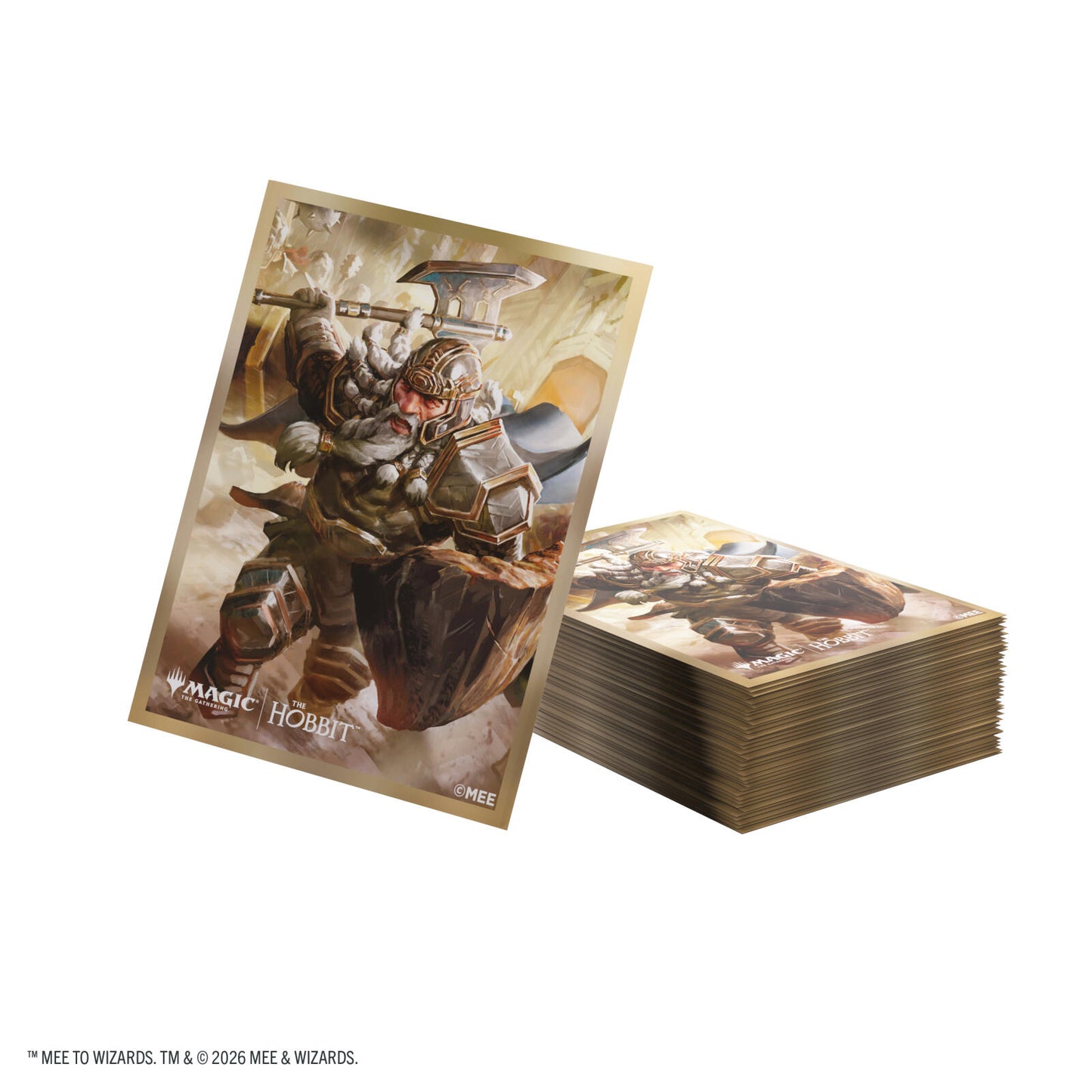Gamegenic Magic The Gathering The Hobbit Premium Art Sleeves - Thorin, Mountain-king (66 x 92 mm) (105 Sleeves Per Pack)