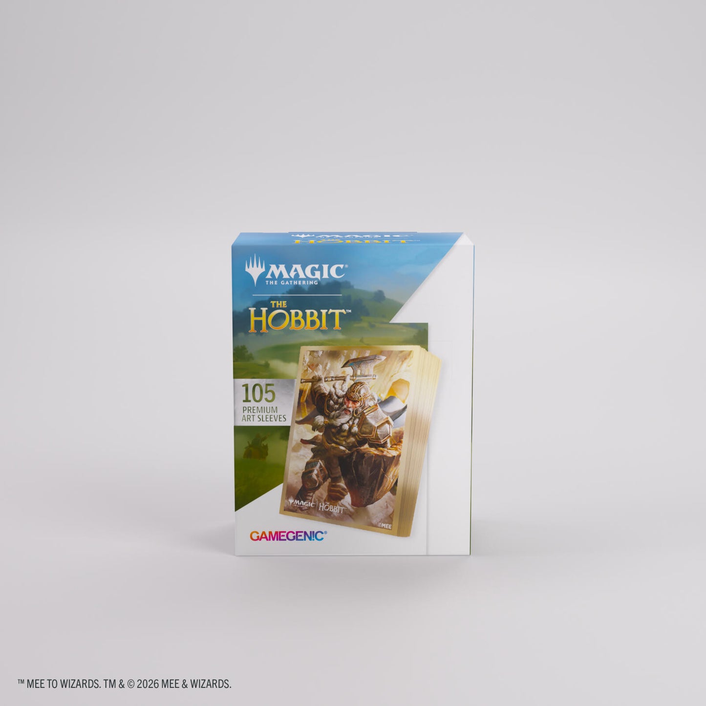 Gamegenic Magic The Gathering The Hobbit Premium Art Sleeves - Thorin, Mountain-king (66 x 92 mm) (105 Sleeves Per Pack)