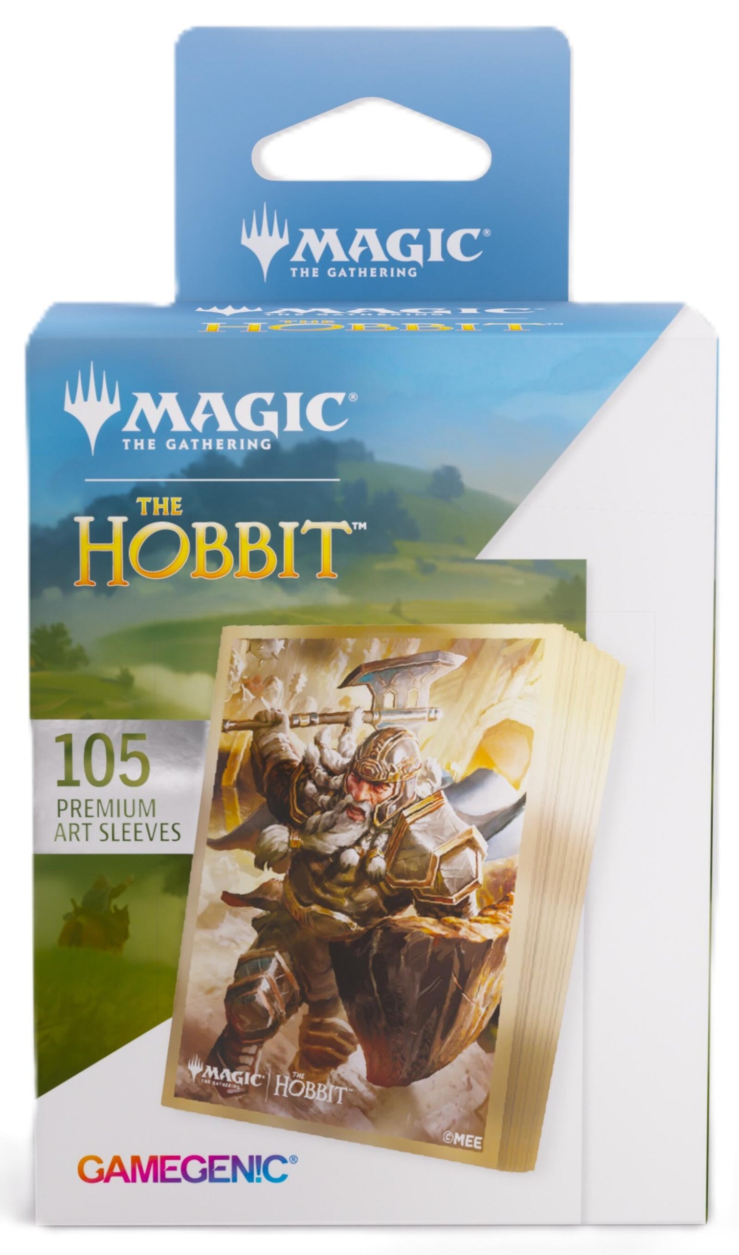 Gamegenic Magic The Gathering The Hobbit Premium Art Sleeves - Thorin, Mountain-king (66 x 92 mm) (105 Sleeves Per Pack)