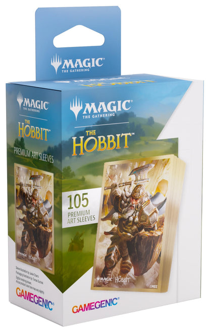 Gamegenic Magic The Gathering The Hobbit Premium Art Sleeves - Thorin, Mountain-king (66 x 92 mm) (105 Sleeves Per Pack)