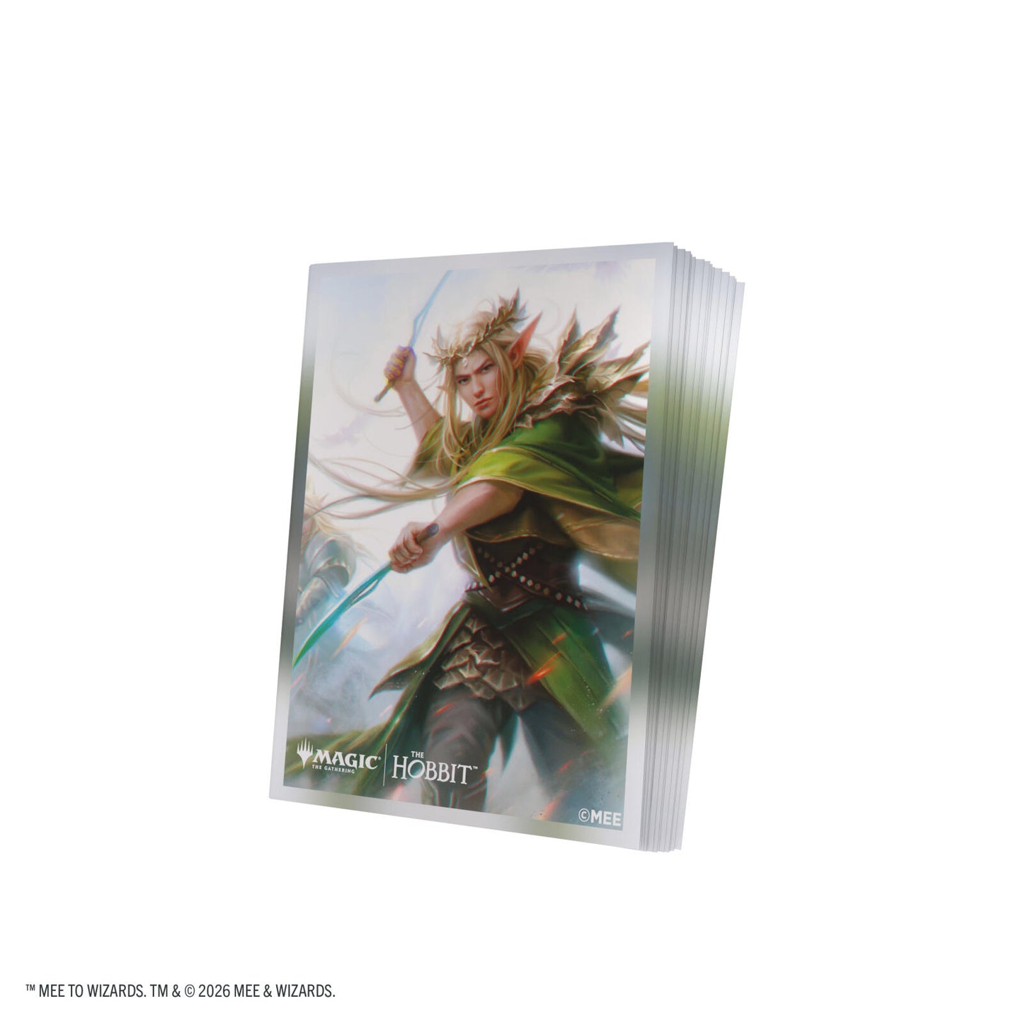Gamegenic Magic The Gathering The Hobbit Premium Art Sleeves - Thranduil, Sindarin Liege (66 x 92 mm) (105 Sleeves Per Pack)
