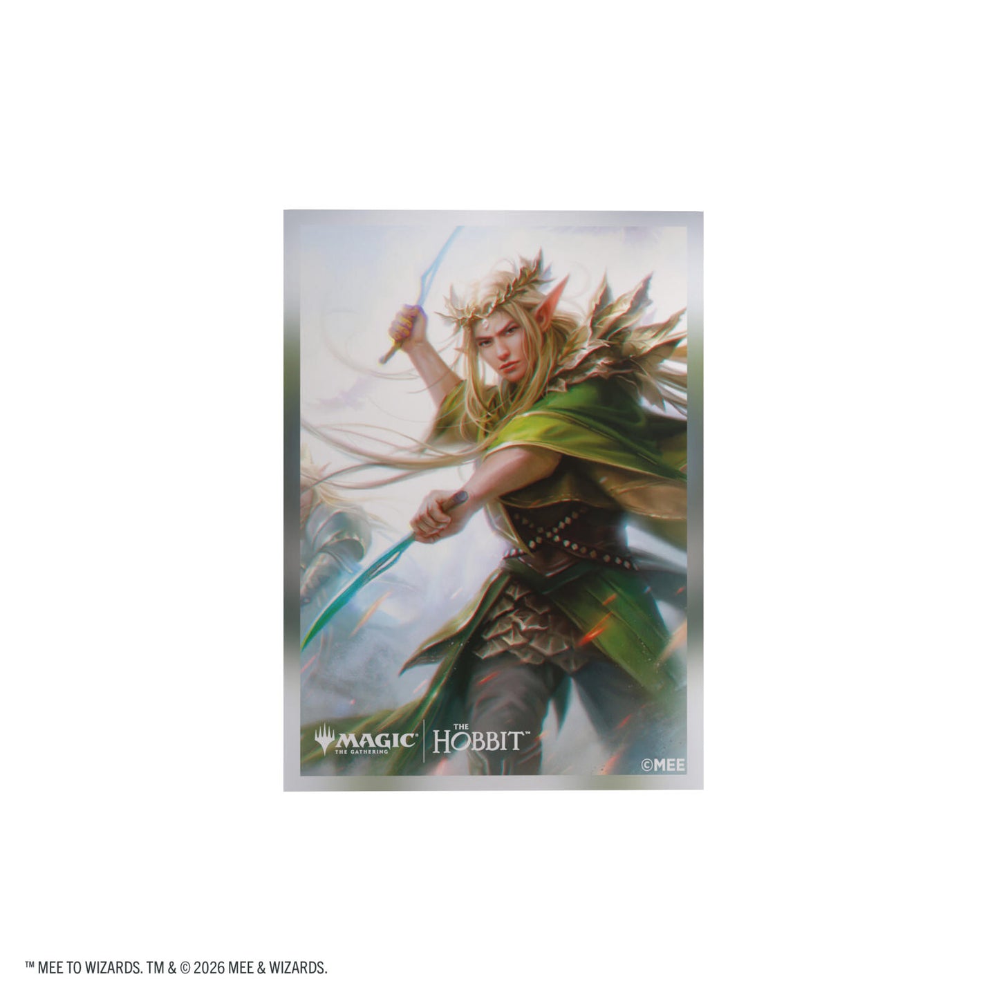 Gamegenic Magic The Gathering The Hobbit Premium Art Sleeves - Thranduil, Sindarin Liege (66 x 92 mm) (105 Sleeves Per Pack)