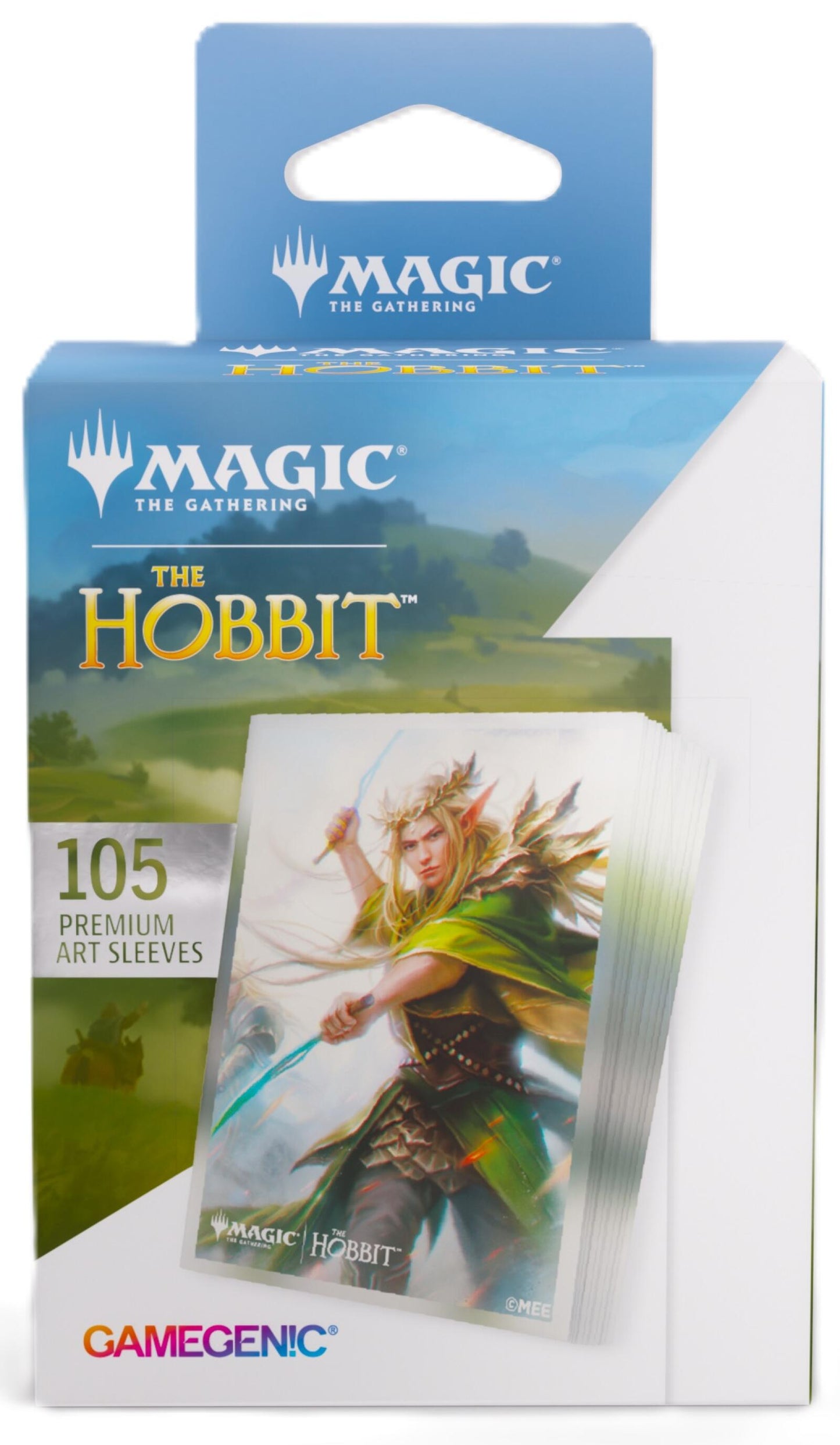 Gamegenic Magic The Gathering The Hobbit Premium Art Sleeves - Thranduil, Sindarin Liege (66 x 92 mm) (105 Sleeves Per Pack)