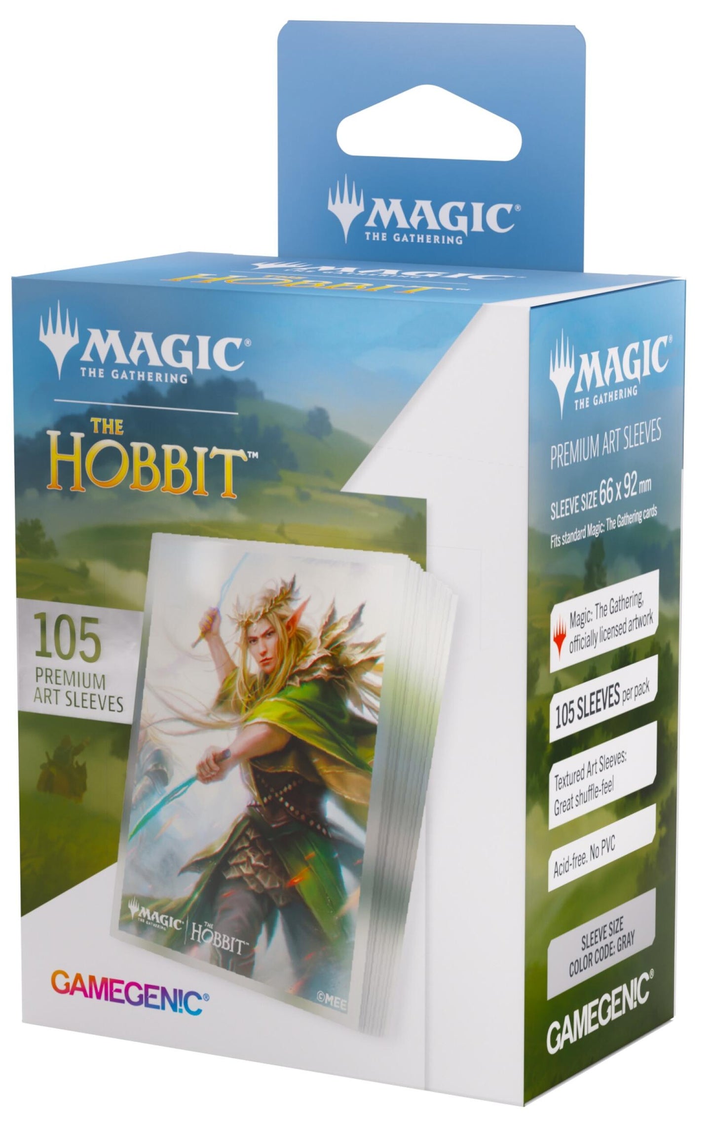 Gamegenic Magic The Gathering The Hobbit Premium Art Sleeves - Thranduil, Sindarin Liege (66 x 92 mm) (105 Sleeves Per Pack)
