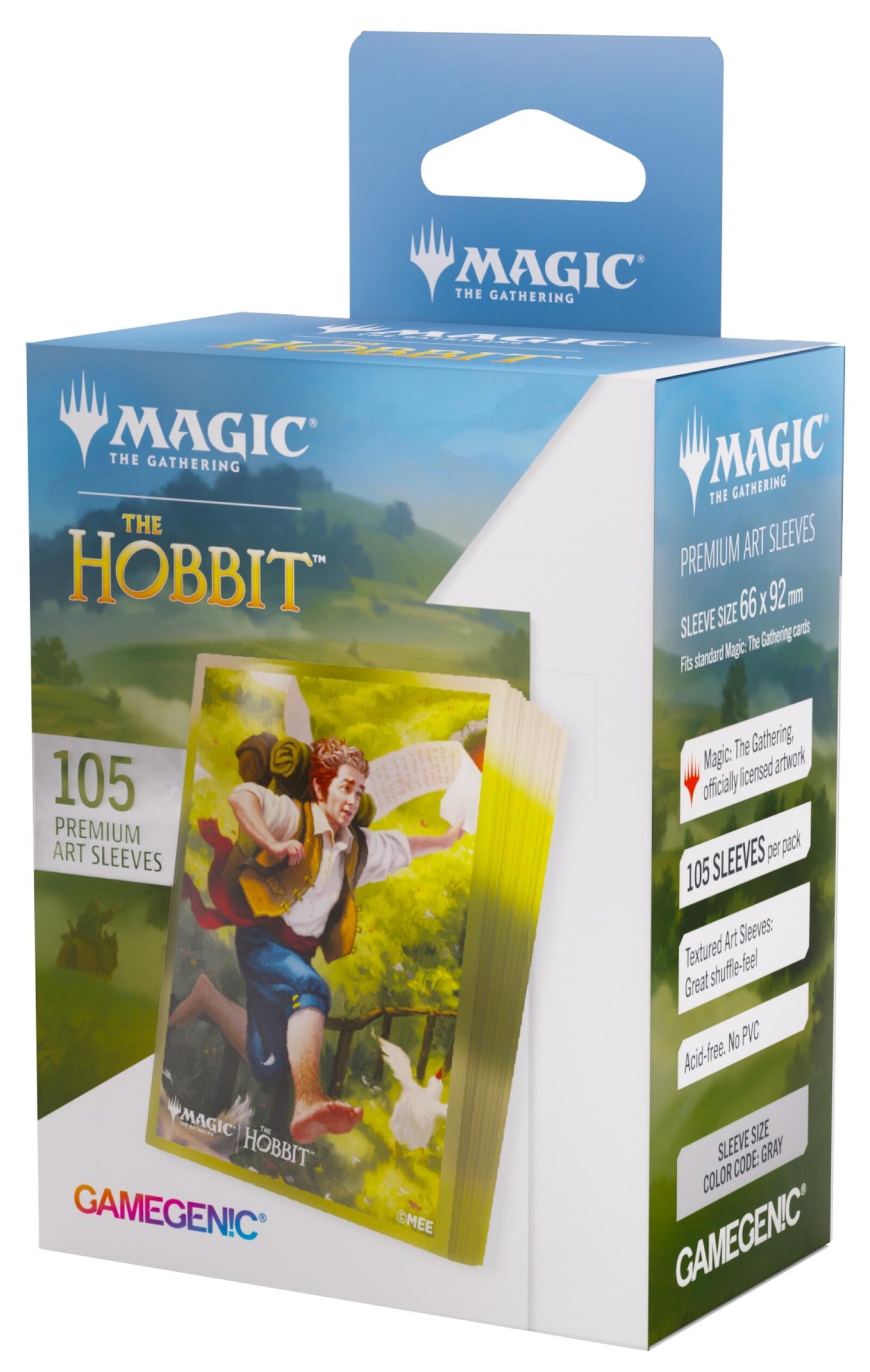Gamegenic Magic The Gathering The Hobbit Premium Art Sleeves - On an Adventure (66 x 92 mm) (105 Sleeves Per Pack)