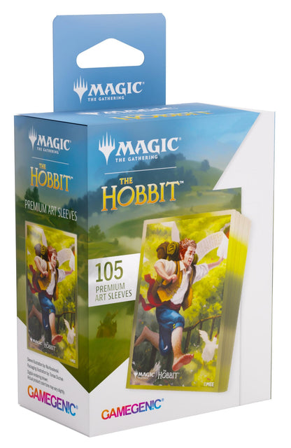 Gamegenic Magic The Gathering The Hobbit Premium Art Sleeves - On an Adventure (66 x 92 mm) (105 Sleeves Per Pack)