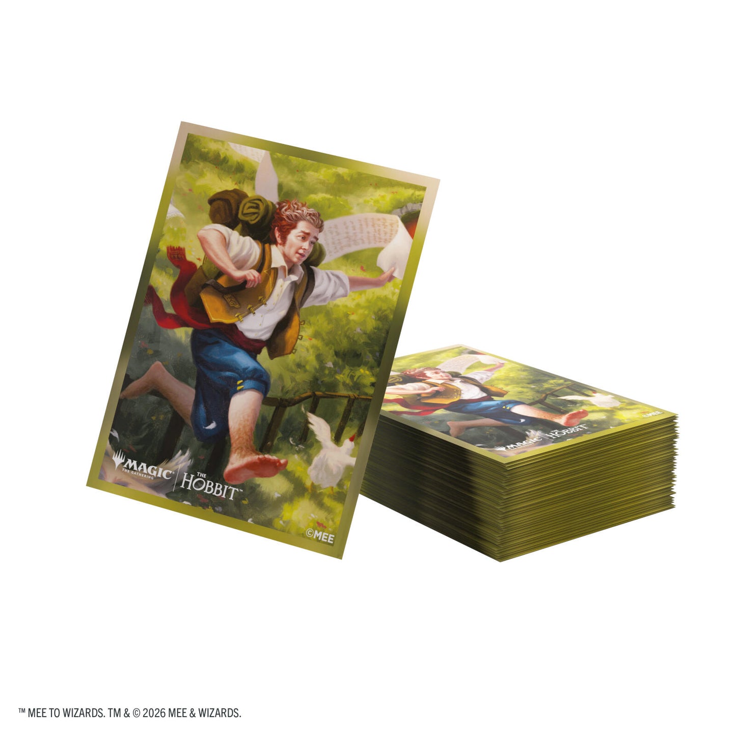Gamegenic Magic The Gathering The Hobbit Premium Art Sleeves - On an Adventure (66 x 92 mm) (105 Sleeves Per Pack)