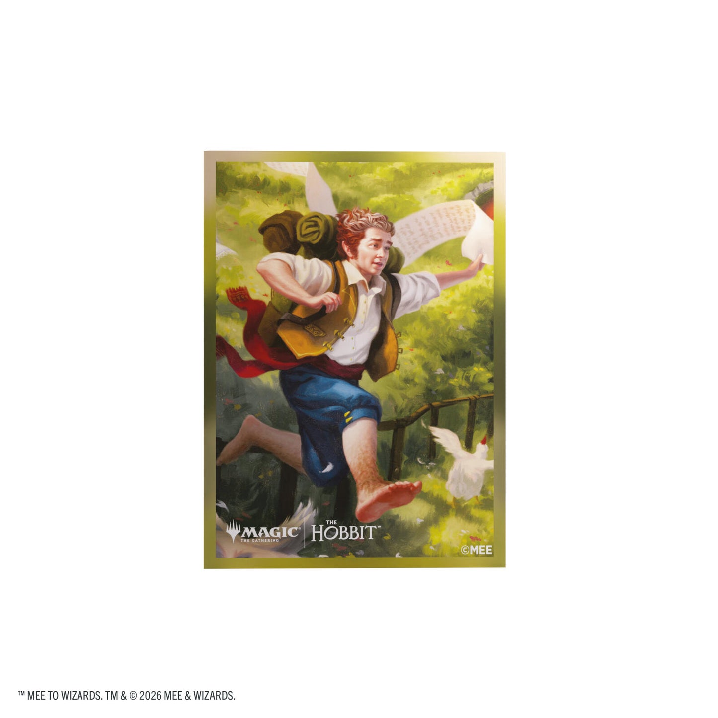 Gamegenic Magic The Gathering The Hobbit Premium Art Sleeves - On an Adventure (66 x 92 mm) (105 Sleeves Per Pack)