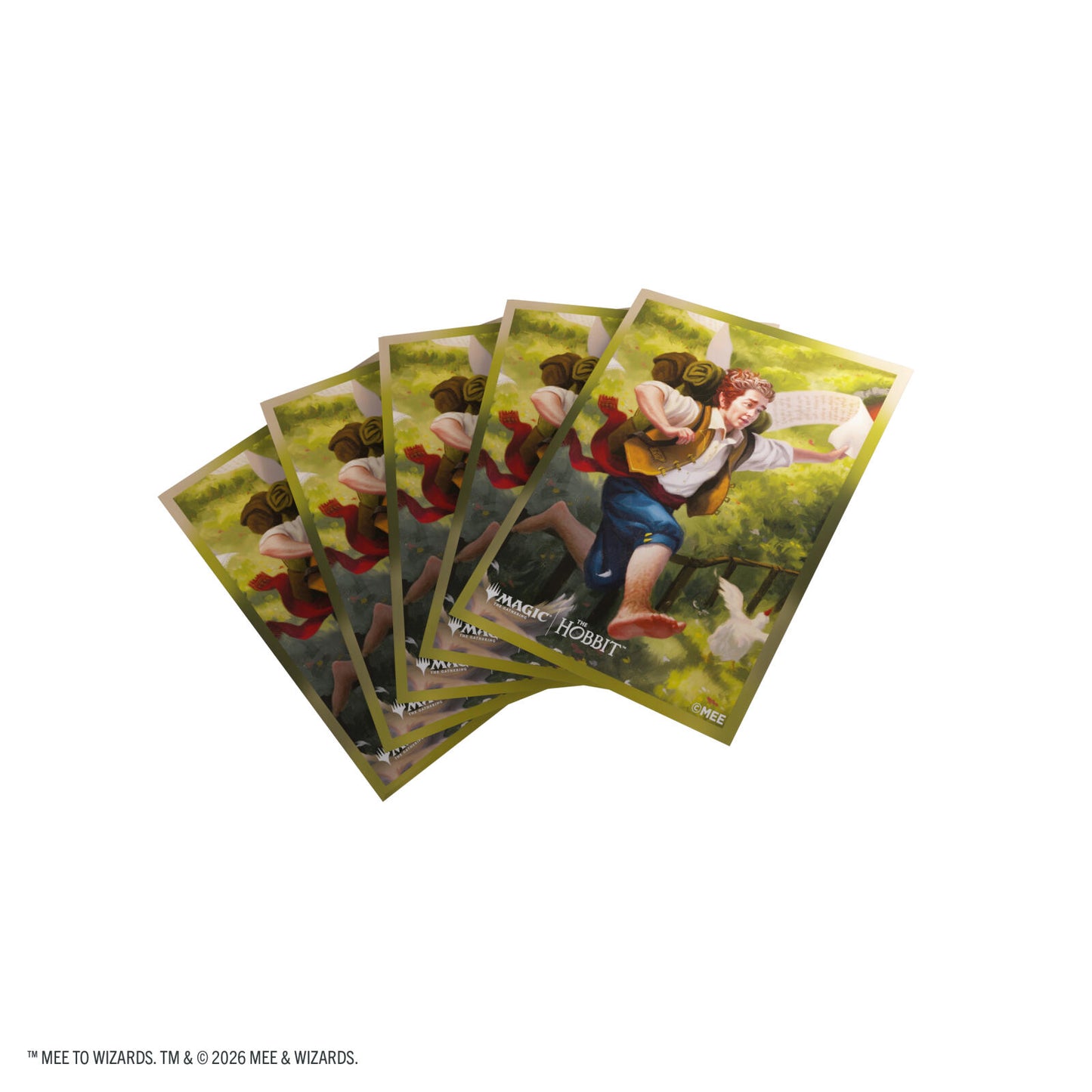 Gamegenic Magic The Gathering The Hobbit Premium Art Sleeves - On an Adventure (66 x 92 mm) (105 Sleeves Per Pack)