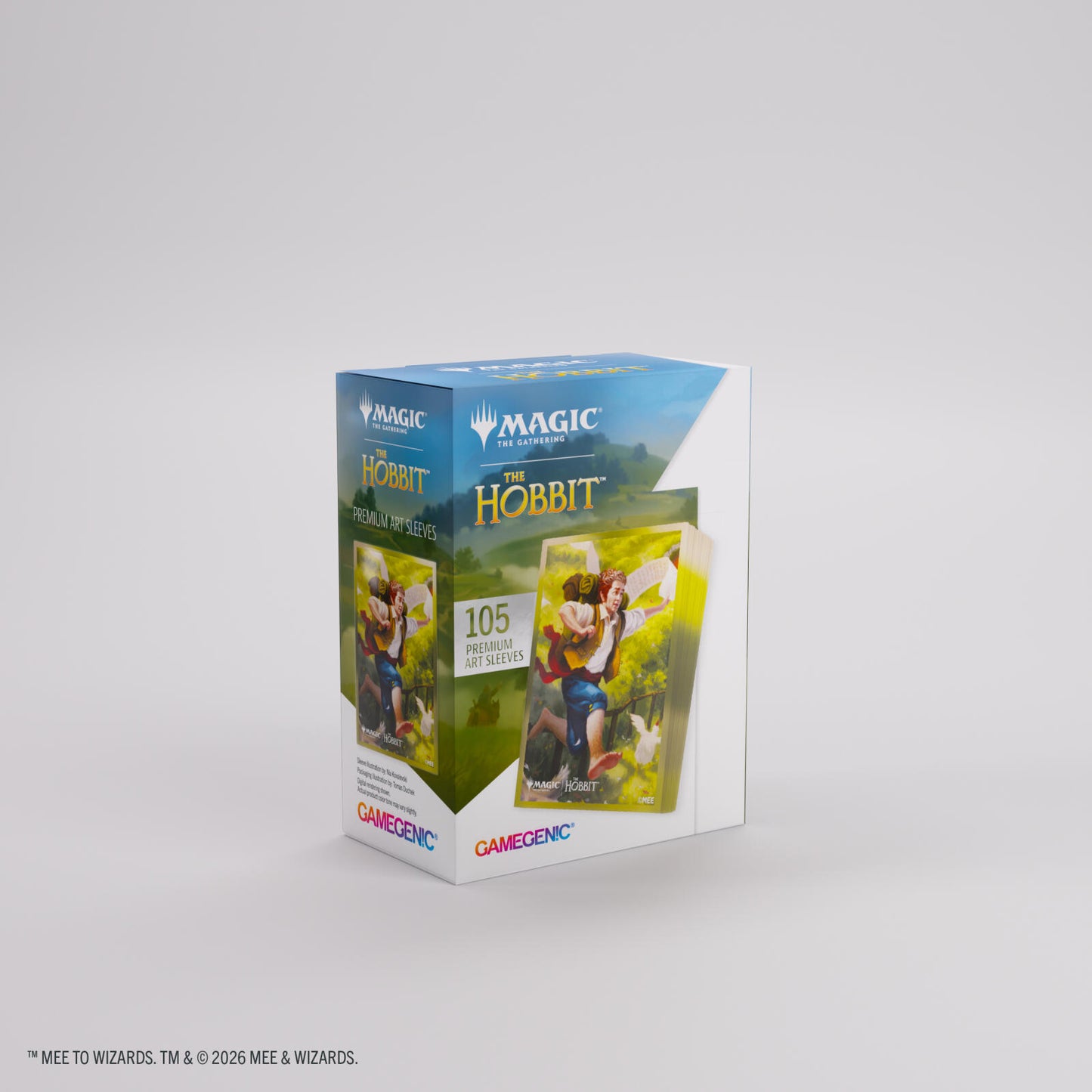 Gamegenic Magic The Gathering The Hobbit Premium Art Sleeves - On an Adventure (66 x 92 mm) (105 Sleeves Per Pack)