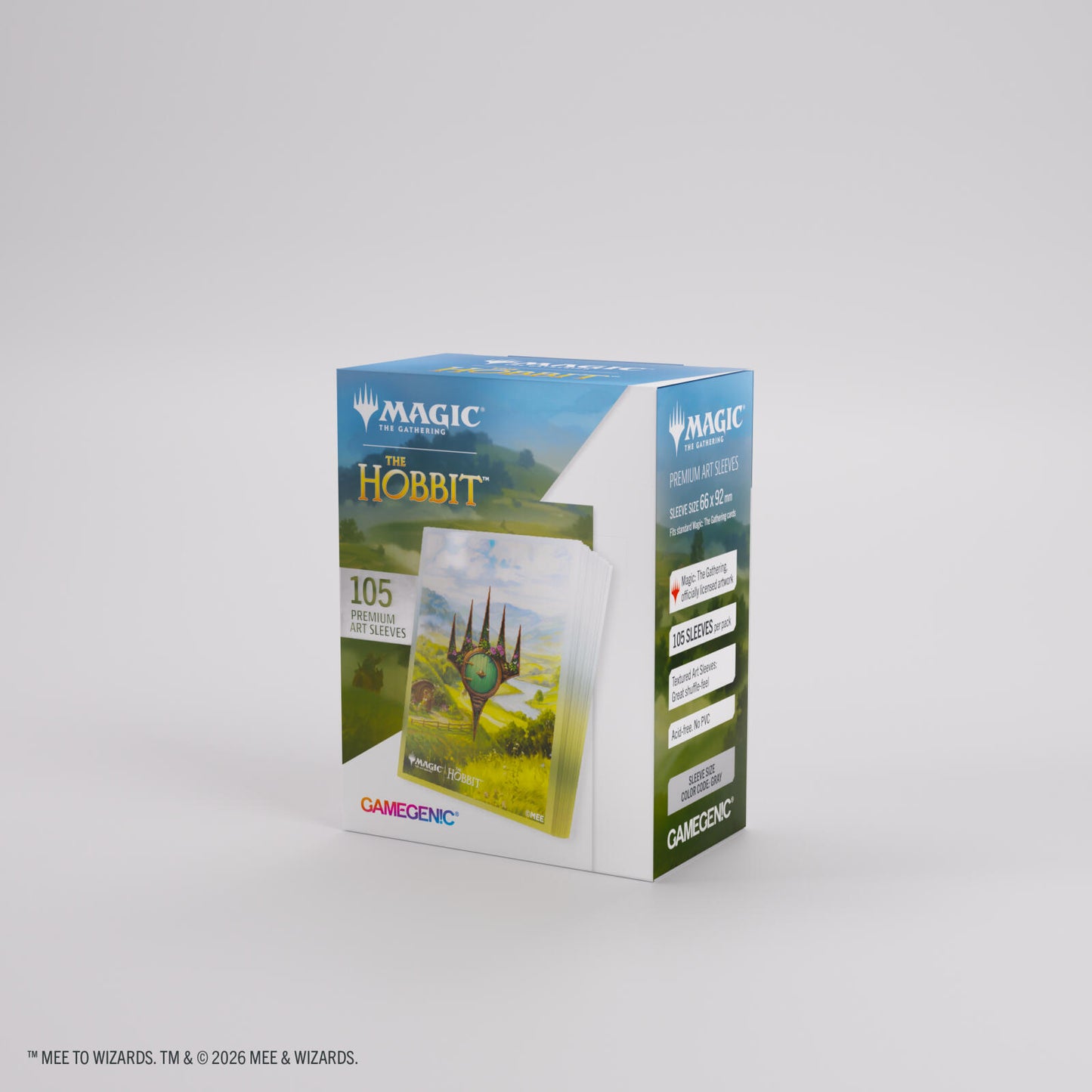 Gamegenic Magic The Gathering The Hobbit Premium Art Sleeves - The Shire (66 x 92 mm) (105 Sleeves Per Pack)
