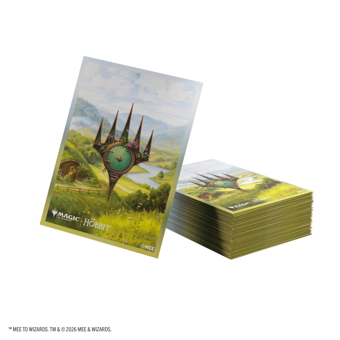 Gamegenic Magic The Gathering The Hobbit Premium Art Sleeves - The Shire (66 x 92 mm) (105 Sleeves Per Pack)