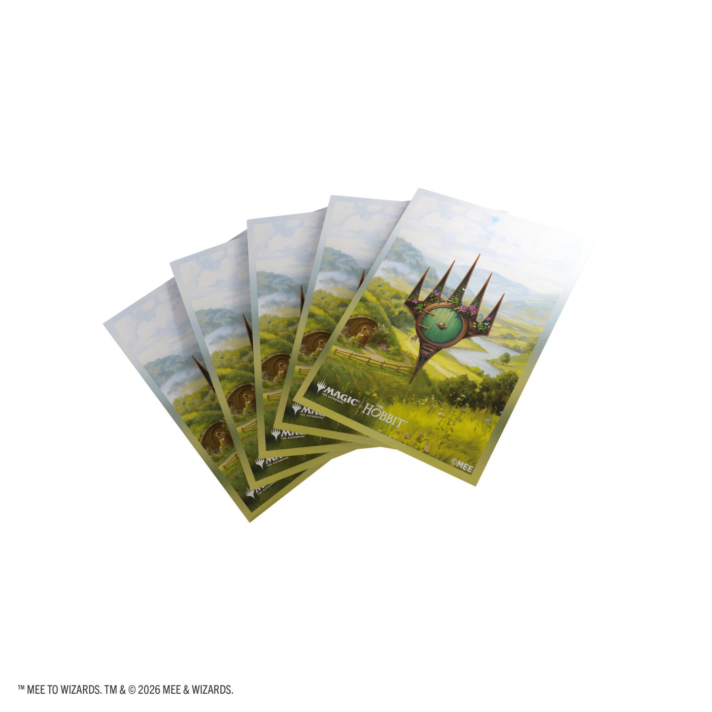 Gamegenic Magic The Gathering The Hobbit Premium Art Sleeves - The Shire (66 x 92 mm) (105 Sleeves Per Pack)