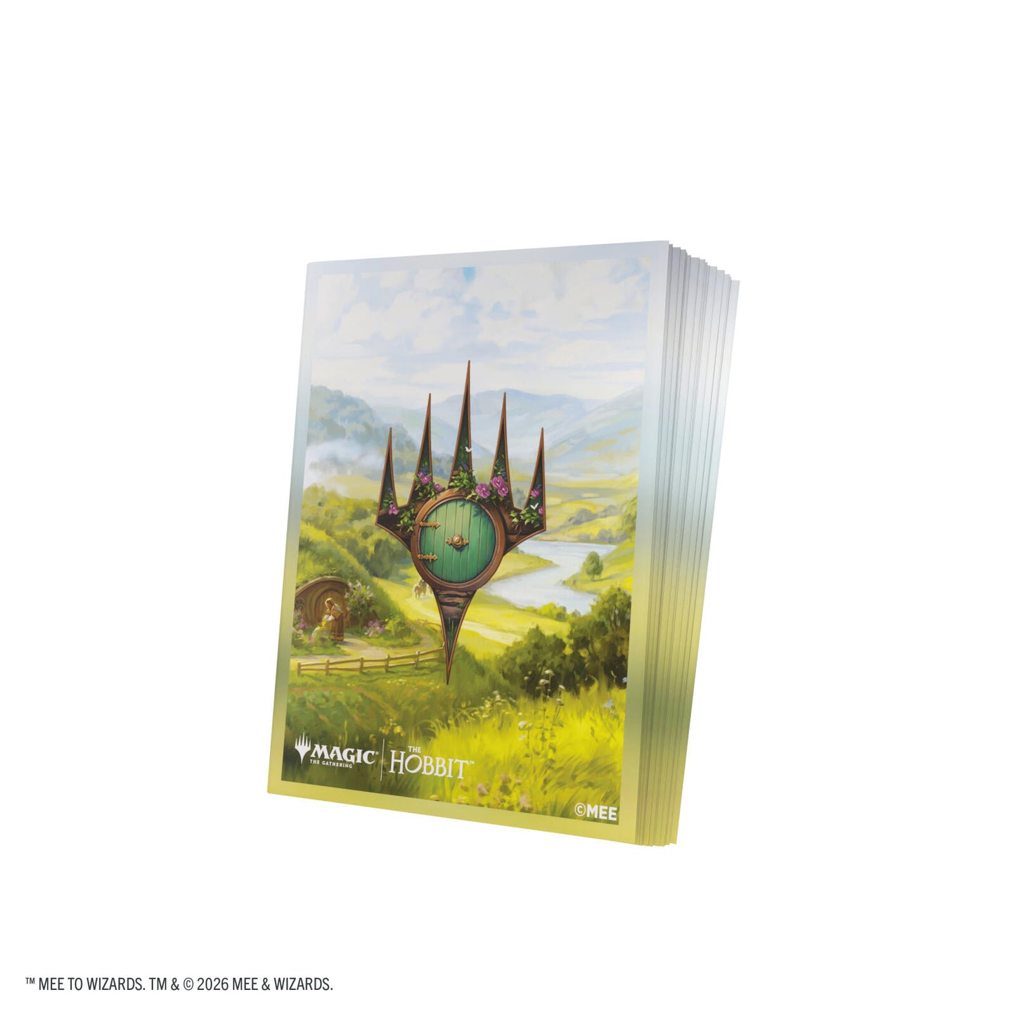 Gamegenic Magic The Gathering The Hobbit Premium Art Sleeves - The Shire (66 x 92 mm) (105 Sleeves Per Pack)