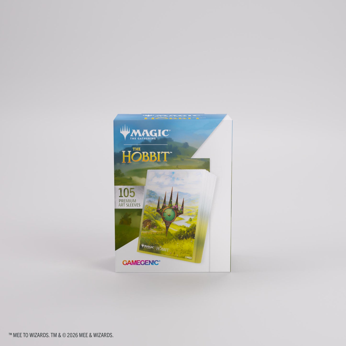 Gamegenic Magic The Gathering The Hobbit Premium Art Sleeves - The Shire (66 x 92 mm) (105 Sleeves Per Pack)
