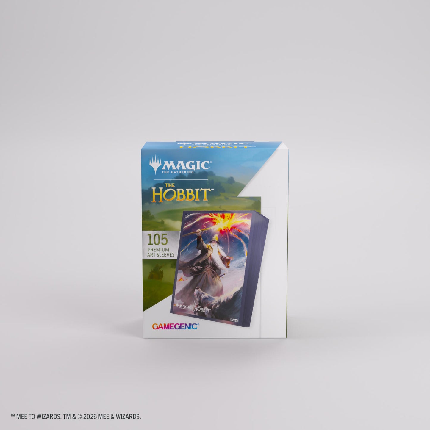 Gamegenic Magic The Gathering The Hobbit Premium Art Sleeves - Gandalf, Shadow's Foe (66 x 92 mm) (105 Sleeves Per Pack)