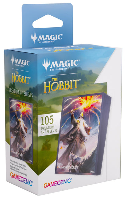 Gamegenic Magic The Gathering The Hobbit Premium Art Sleeves - Gandalf, Shadow's Foe (66 x 92 mm) (105 Sleeves Per Pack)