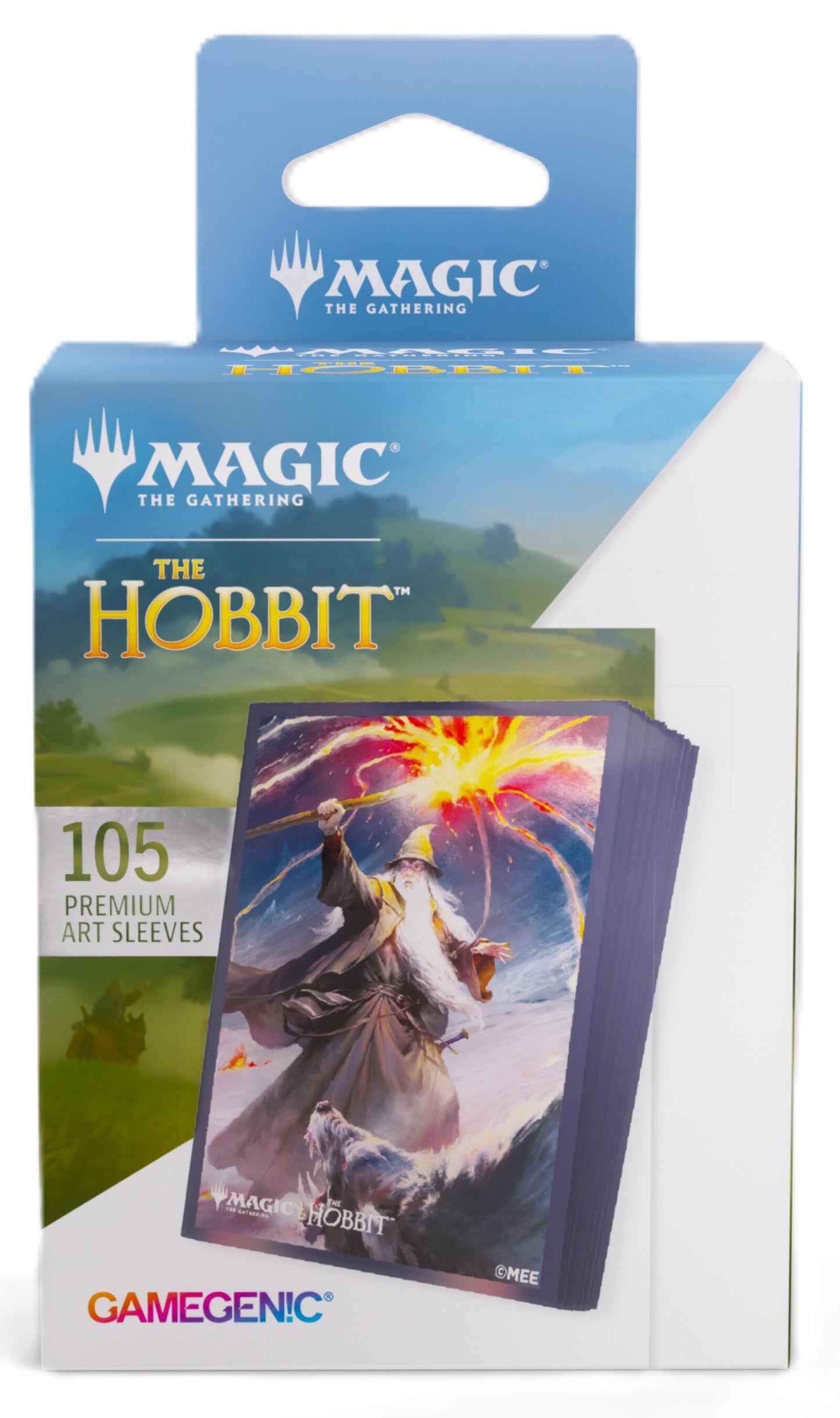 Gamegenic Magic The Gathering The Hobbit Premium Art Sleeves - Gandalf, Shadow's Foe (66 x 92 mm) (105 Sleeves Per Pack)