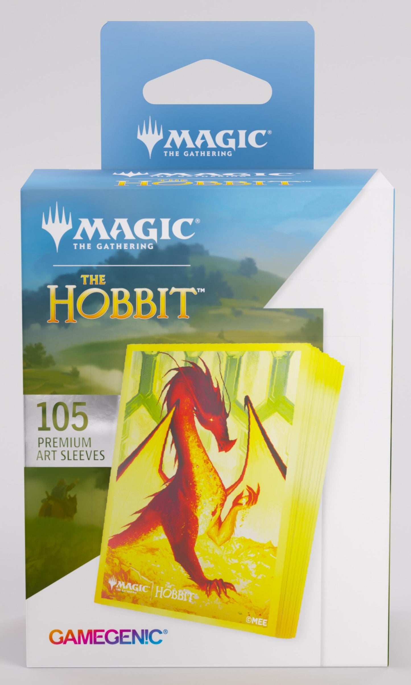 Gamegenic Magic The Gathering The Hobbit Premium Art Sleeves - Smaug the Golden (66 x 92 mm) (105 Sleeves Per Pack)