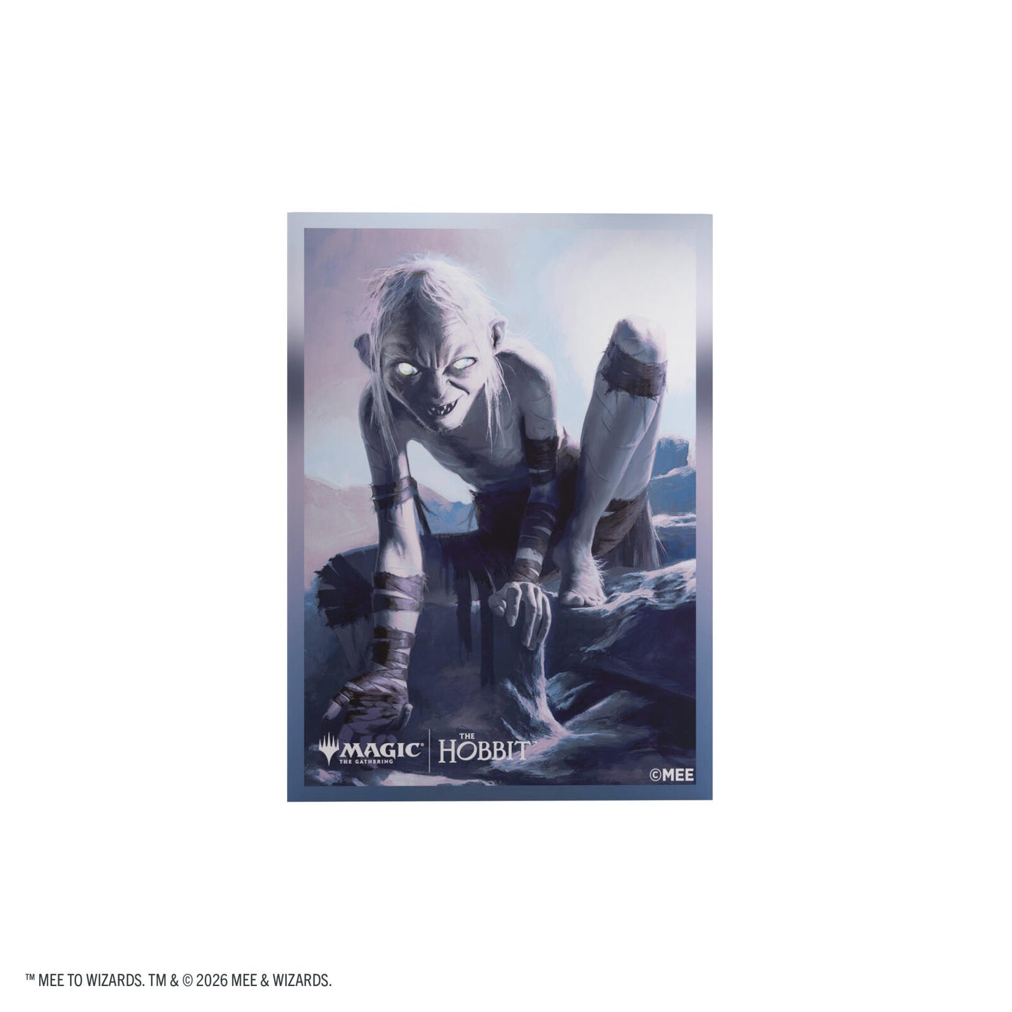 Gamegenic Magic The Gathering The Hobbit Premium Art Sleeves - Gollum, Riddle Master (66 x 92 mm) (105 Sleeves Per Pack)