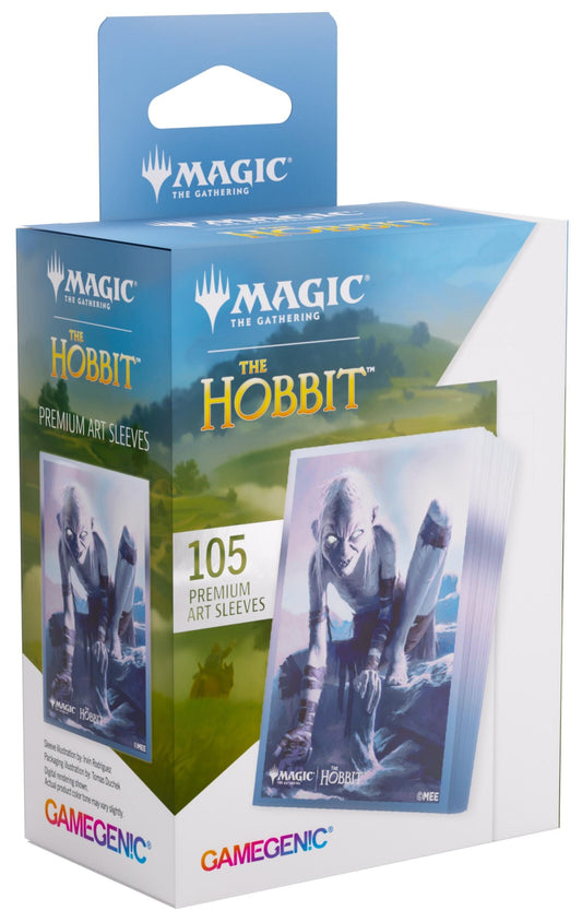 Gamegenic Magic The Gathering The Hobbit Premium Art Sleeves - Gollum, Riddle Master (66 x 92 mm) (105 Sleeves Per Pack)