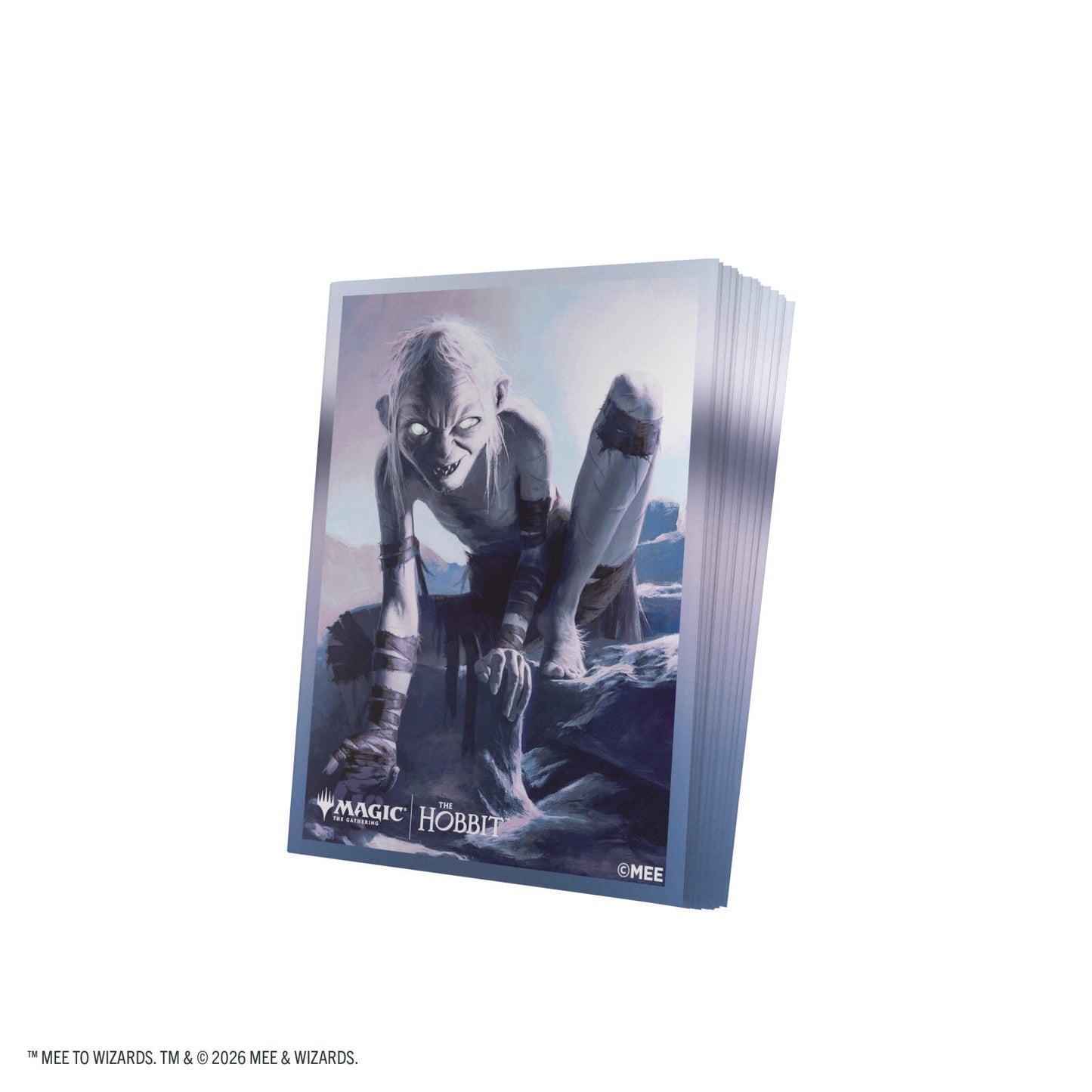 Gamegenic Magic The Gathering The Hobbit Premium Art Sleeves - Gollum, Riddle Master (66 x 92 mm) (105 Sleeves Per Pack)