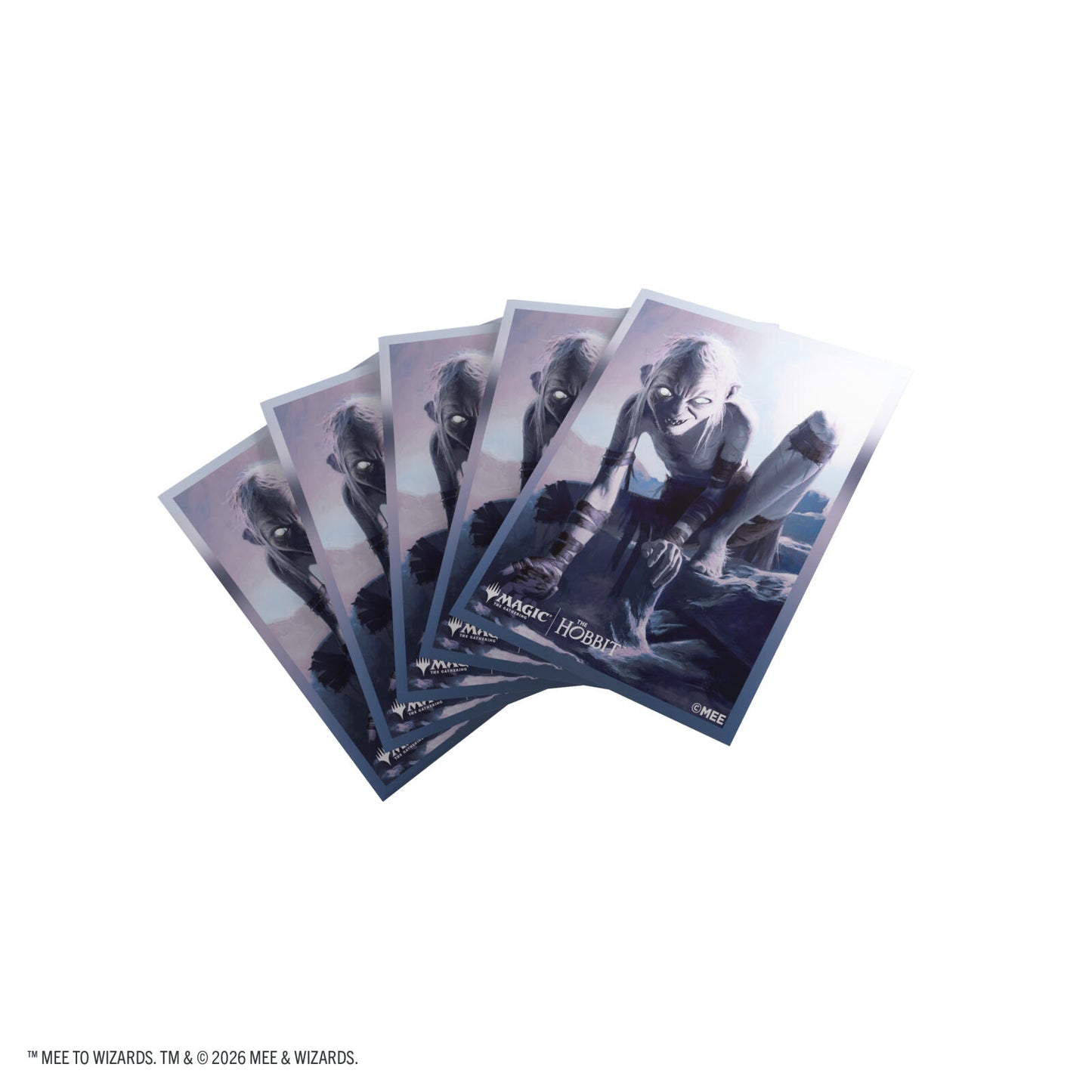 Gamegenic Magic The Gathering The Hobbit Premium Art Sleeves - Gollum, Riddle Master (66 x 92 mm) (105 Sleeves Per Pack)