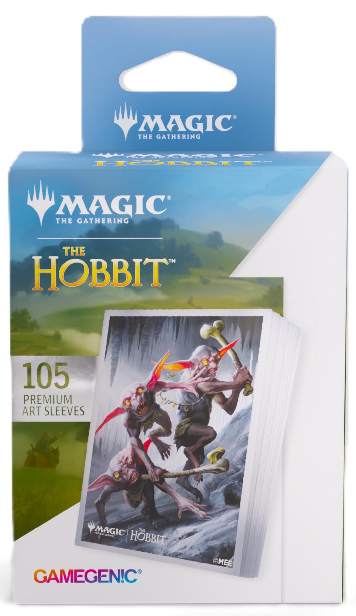 Gamegenic Magic The Gathering The Hobbit Premium Art Sleeves - Goblin Army Token (66 x 92 mm) (105 Sleeves Per Pack)
