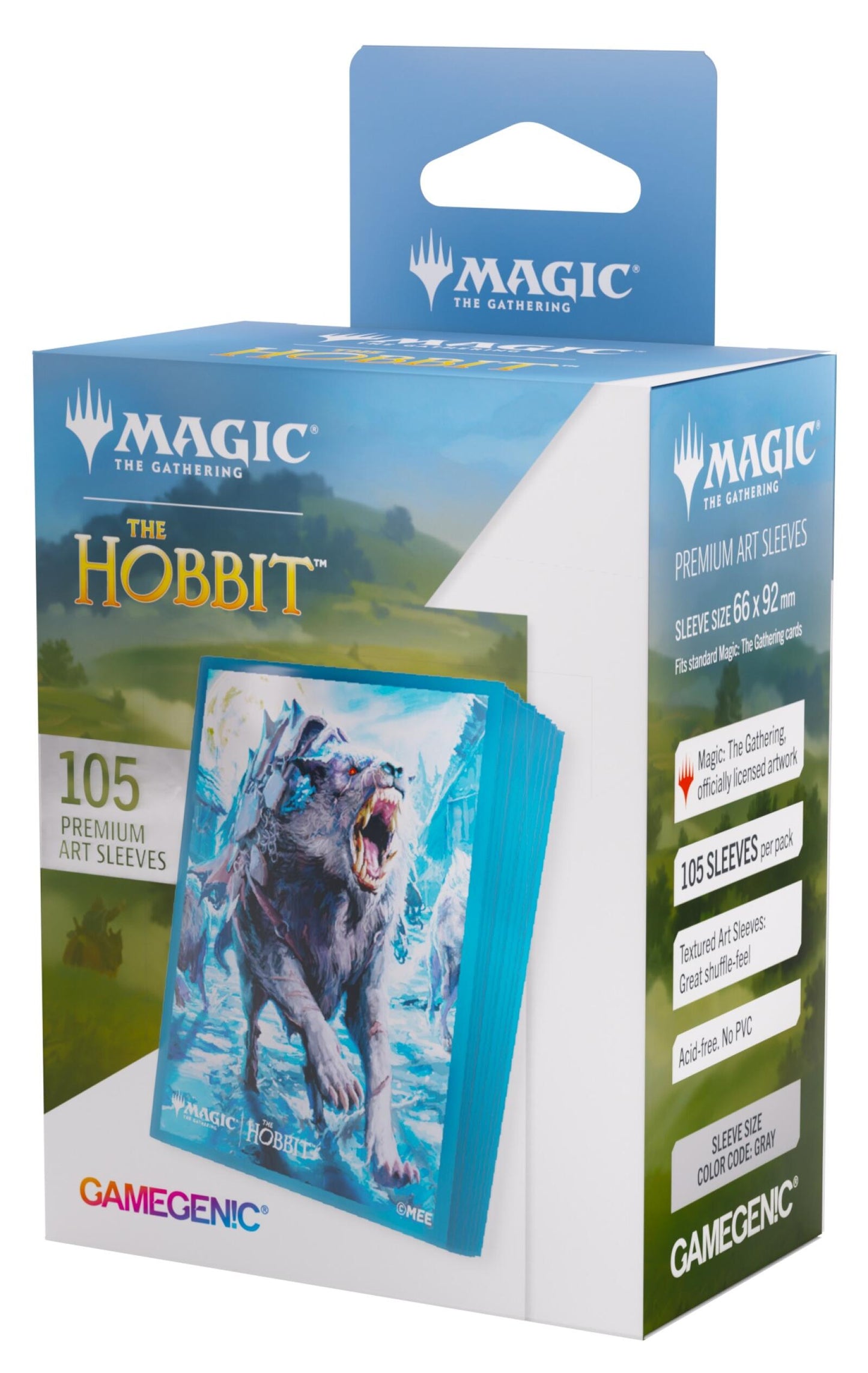 Gamegenic Magic The Gathering The Hobbit Premium Art Sleeves - Head of the Hunt (66 x 92 mm) (105 Sleeves Per Pack)