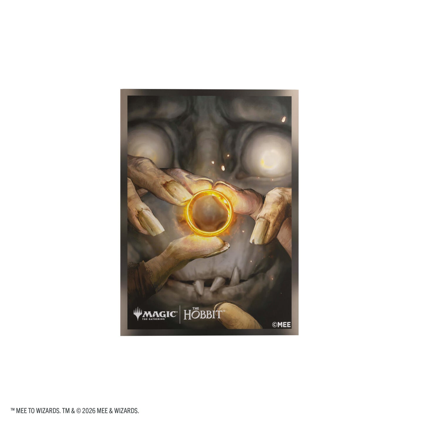 Gamegenic Magic The Gathering The Hobbit Premium Art Sleeves - My Precious (66 x 92 mm) (105 Sleeves Per Pack)
