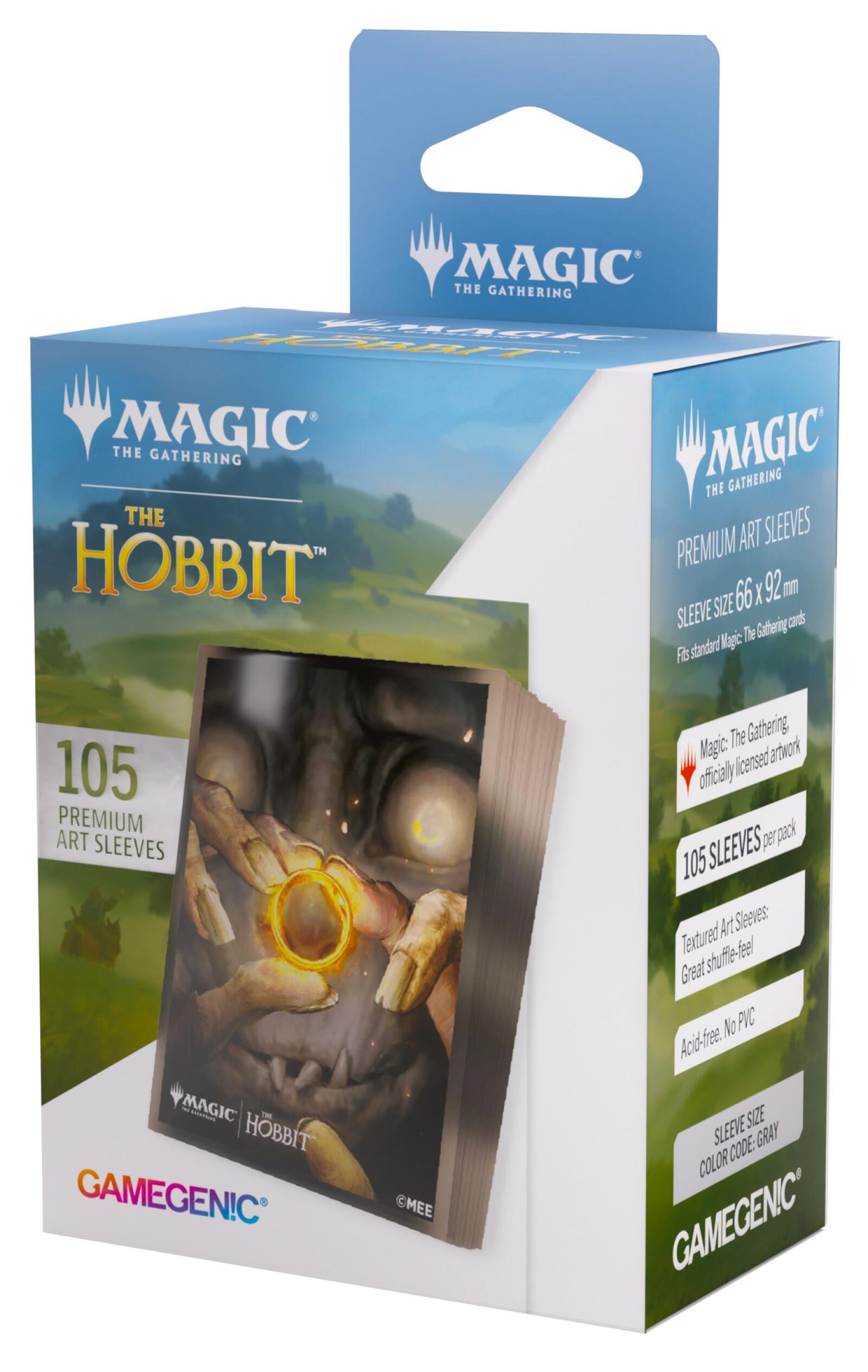 Gamegenic Magic The Gathering The Hobbit Premium Art Sleeves - My Precious (66 x 92 mm) (105 Sleeves Per Pack)