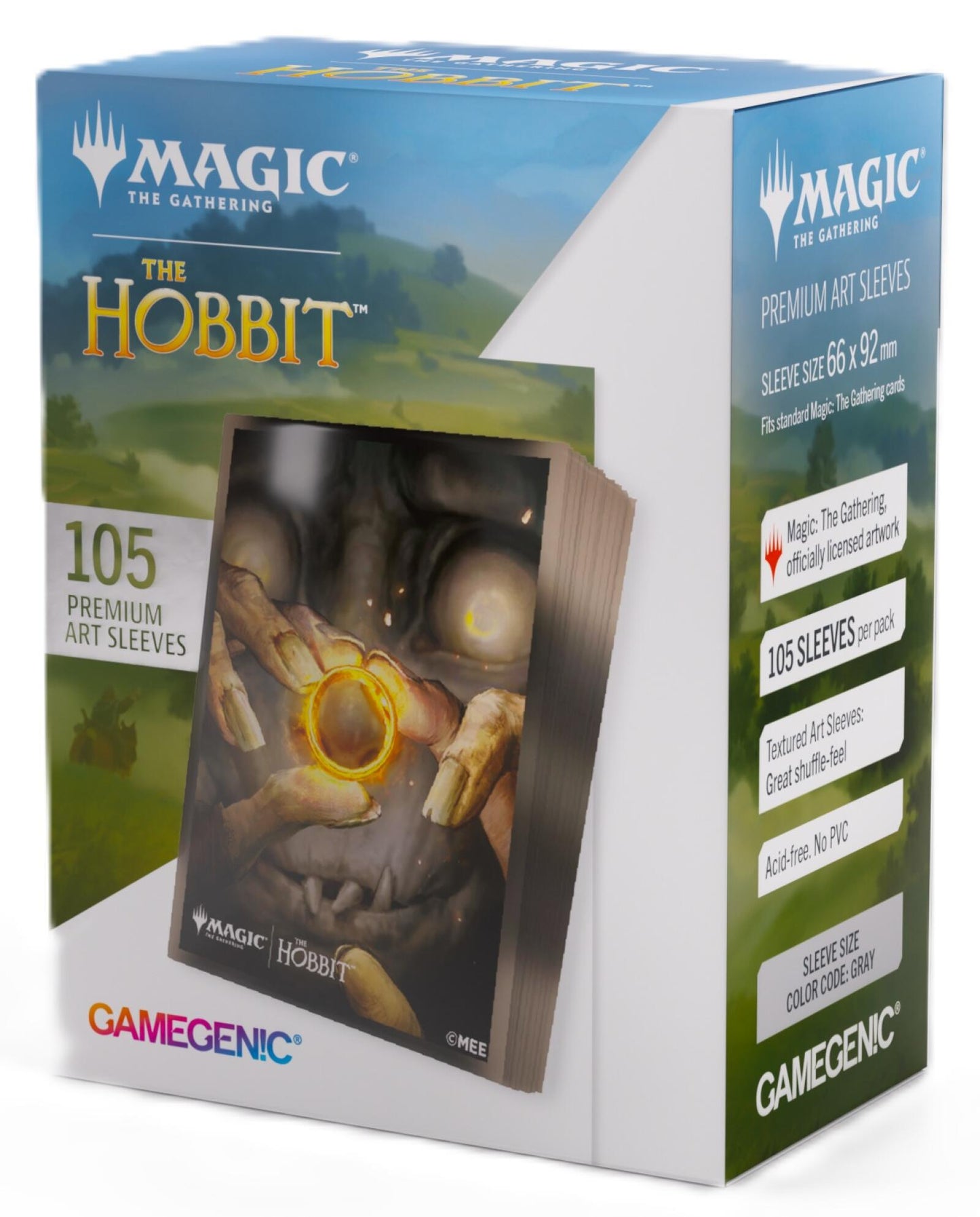 Gamegenic Magic The Gathering The Hobbit Premium Art Sleeves - My Precious (66 x 92 mm) (105 Sleeves Per Pack)