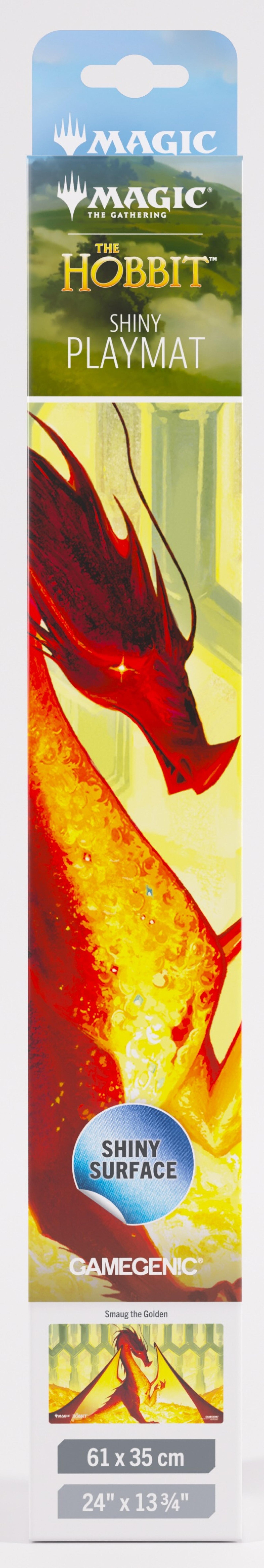 Gamegenic Magic The Gathering The Hobbit Shiny Playmat - Smaug the Golden