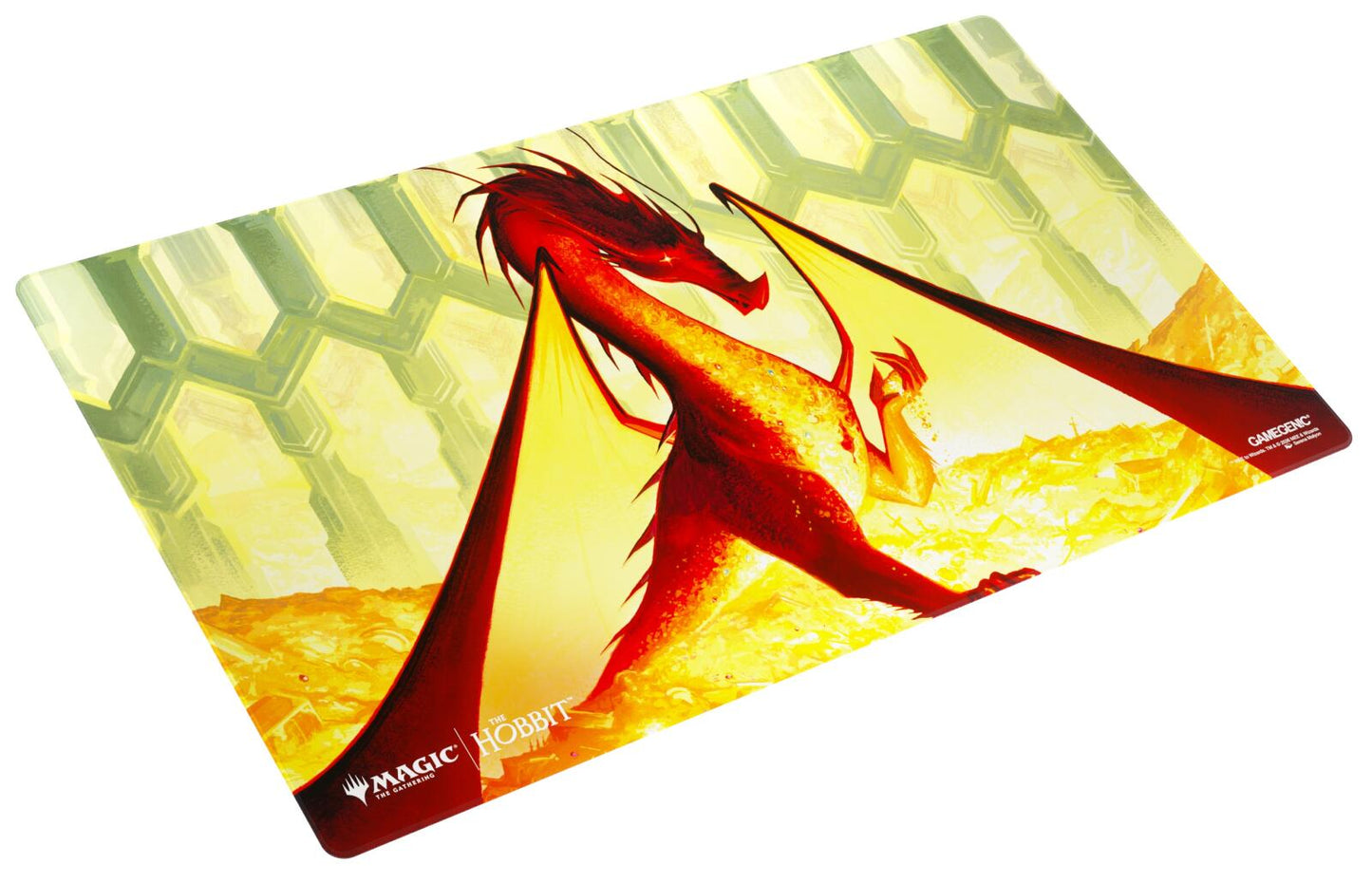 Gamegenic Magic The Gathering The Hobbit Shiny Playmat - Smaug the Golden