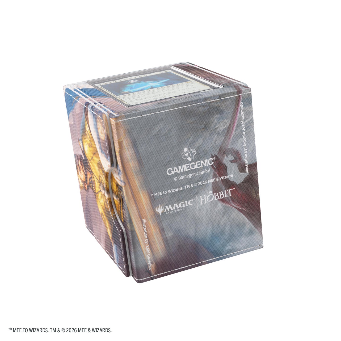 Gamegenic Magic The Gathering The Hobbit Sidekick PRO 100+ XL - Bard, King of Dale/Smaug, Wicked Worm