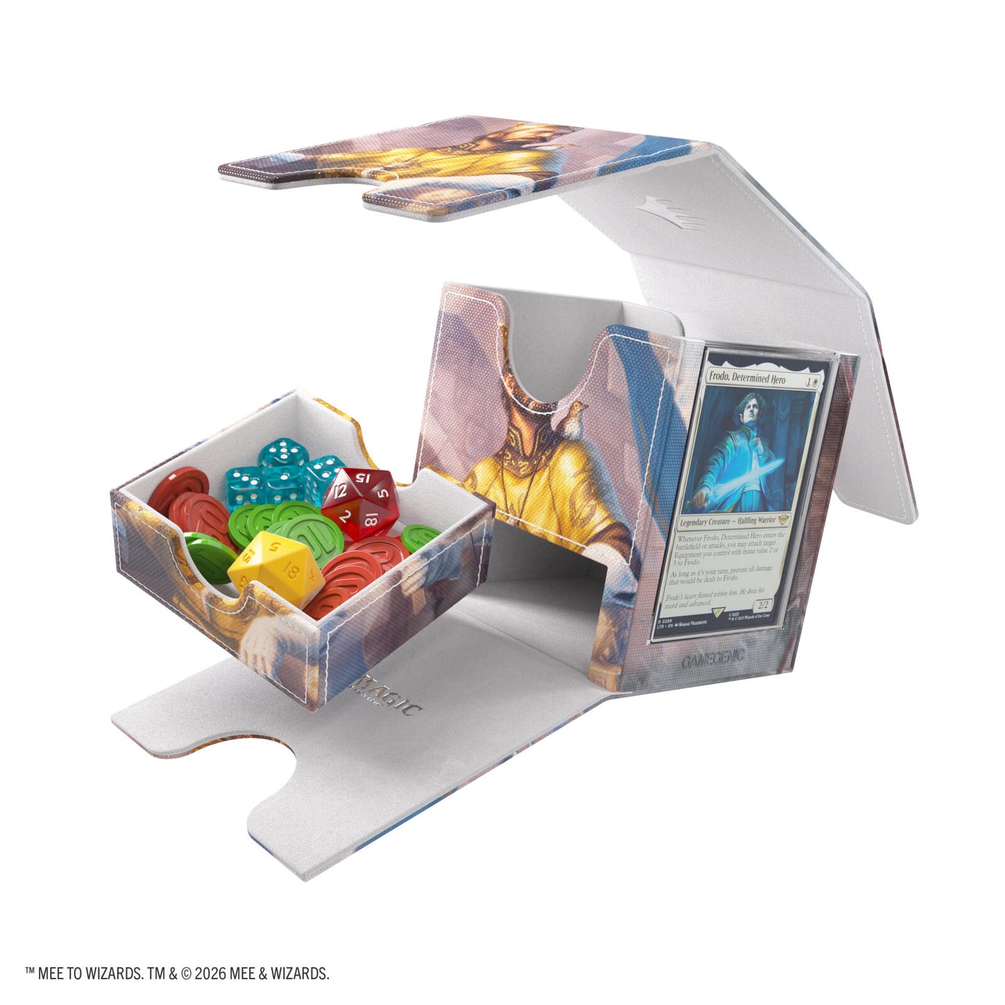 Gamegenic Magic The Gathering The Hobbit Sidekick PRO 100+ XL - Bard, King of Dale/Smaug, Wicked Worm