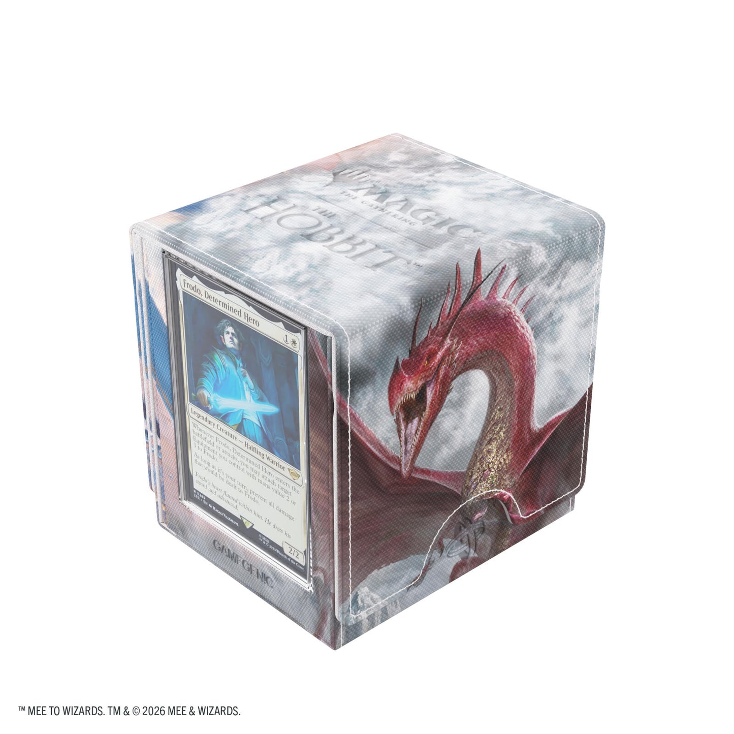 Gamegenic Magic The Gathering The Hobbit Sidekick PRO 100+ XL - Bard, King of Dale/Smaug, Wicked Worm