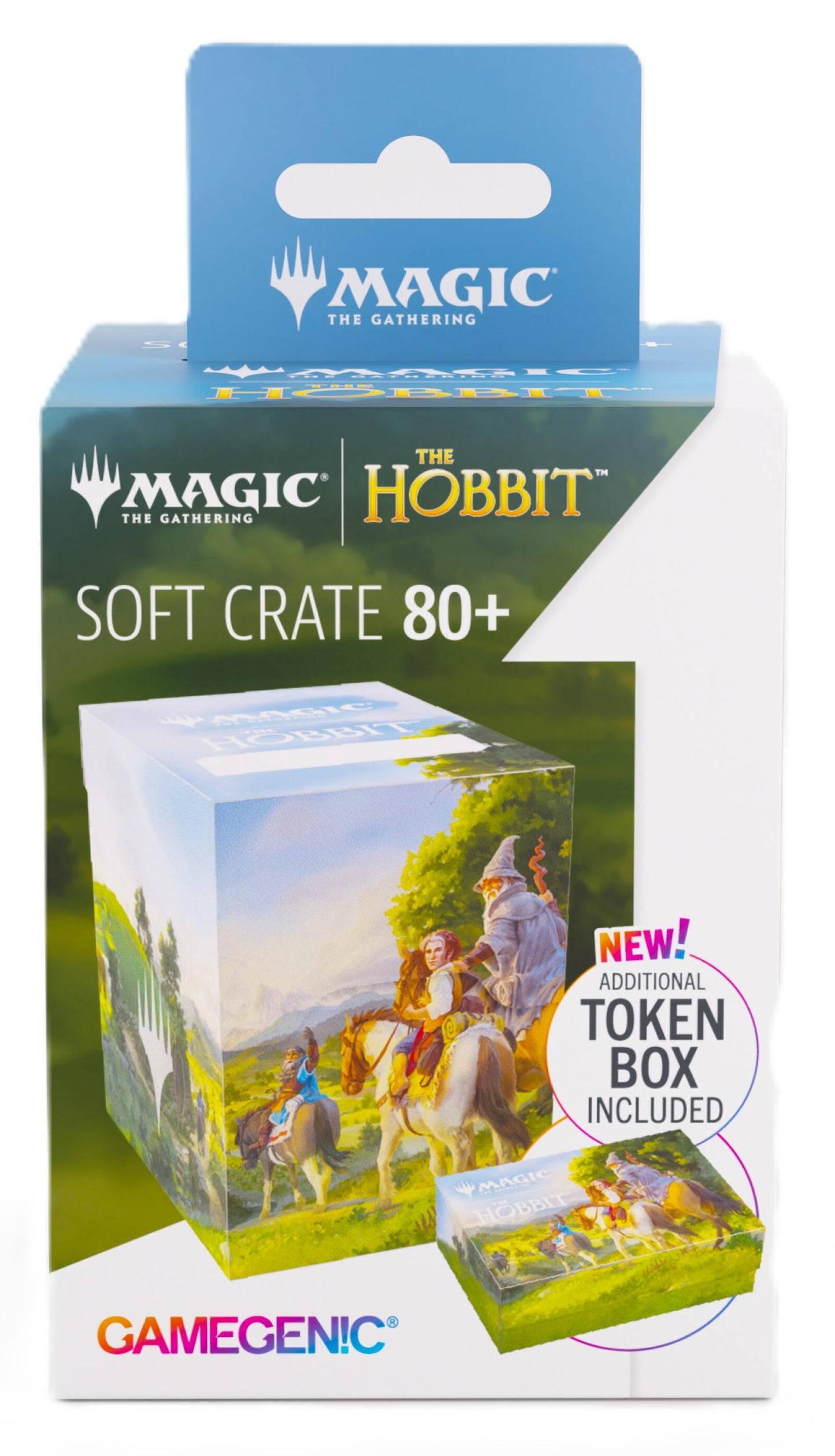 Gamegenic Magic The Gathering The Hobbit Soft Crate 80+ - Leaving Hobbiton/Troop of Ponies