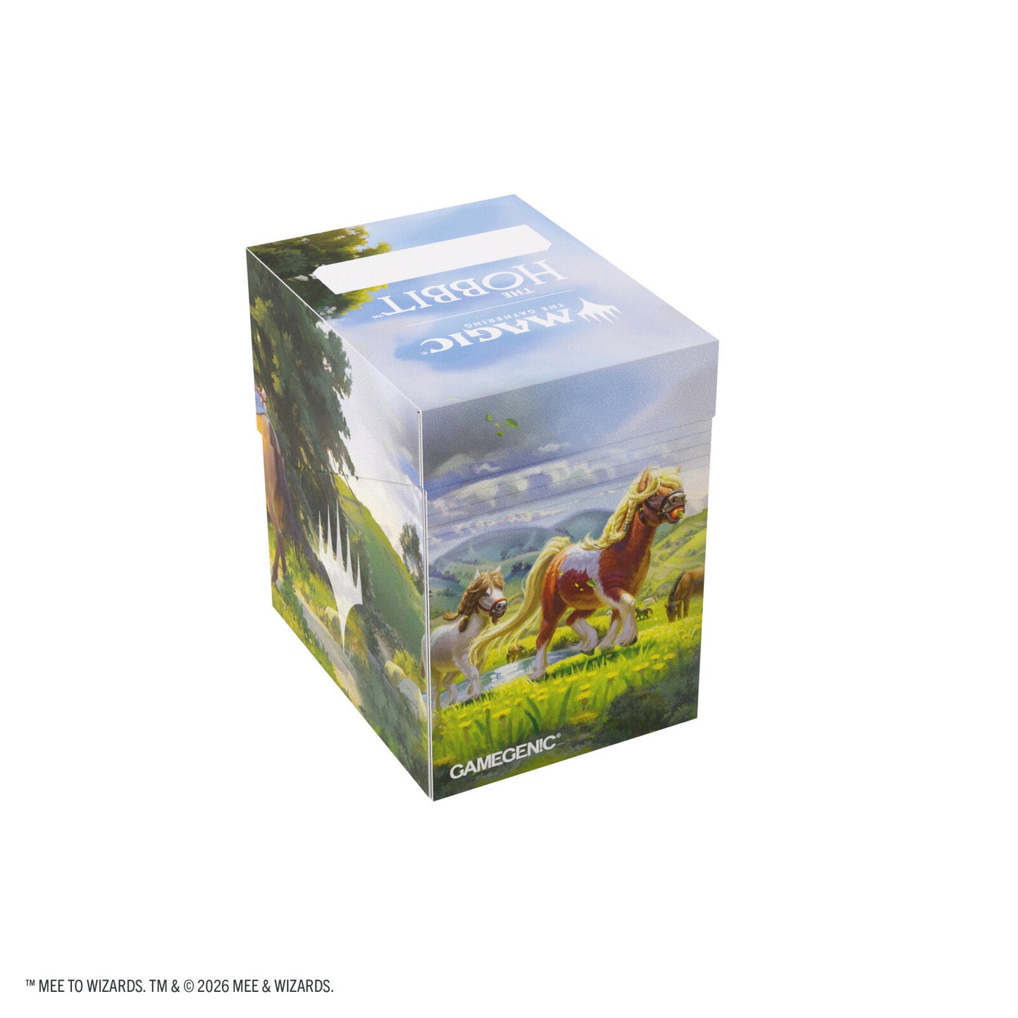 Gamegenic Magic The Gathering The Hobbit Soft Crate 80+ - Leaving Hobbiton/Troop of Ponies