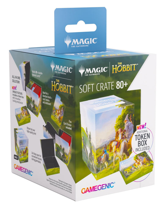Gamegenic Magic The Gathering The Hobbit Soft Crate 80+ - Leaving Hobbiton/Troop of Ponies